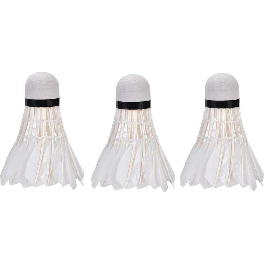 Plumas de Badminton Tbest - 3 Piezas, Alta Velocidad y Estabilidad
