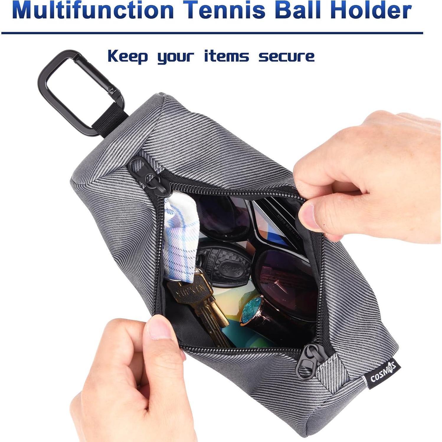 Porta Pelotas de Pickleball Cosmos - Bolsa Portátil para 3 Pelotas