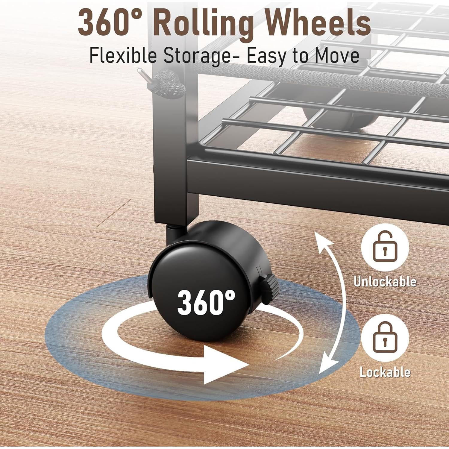 Estante Organizador de Equipos Deportivos DUDUXI 3 Niveles