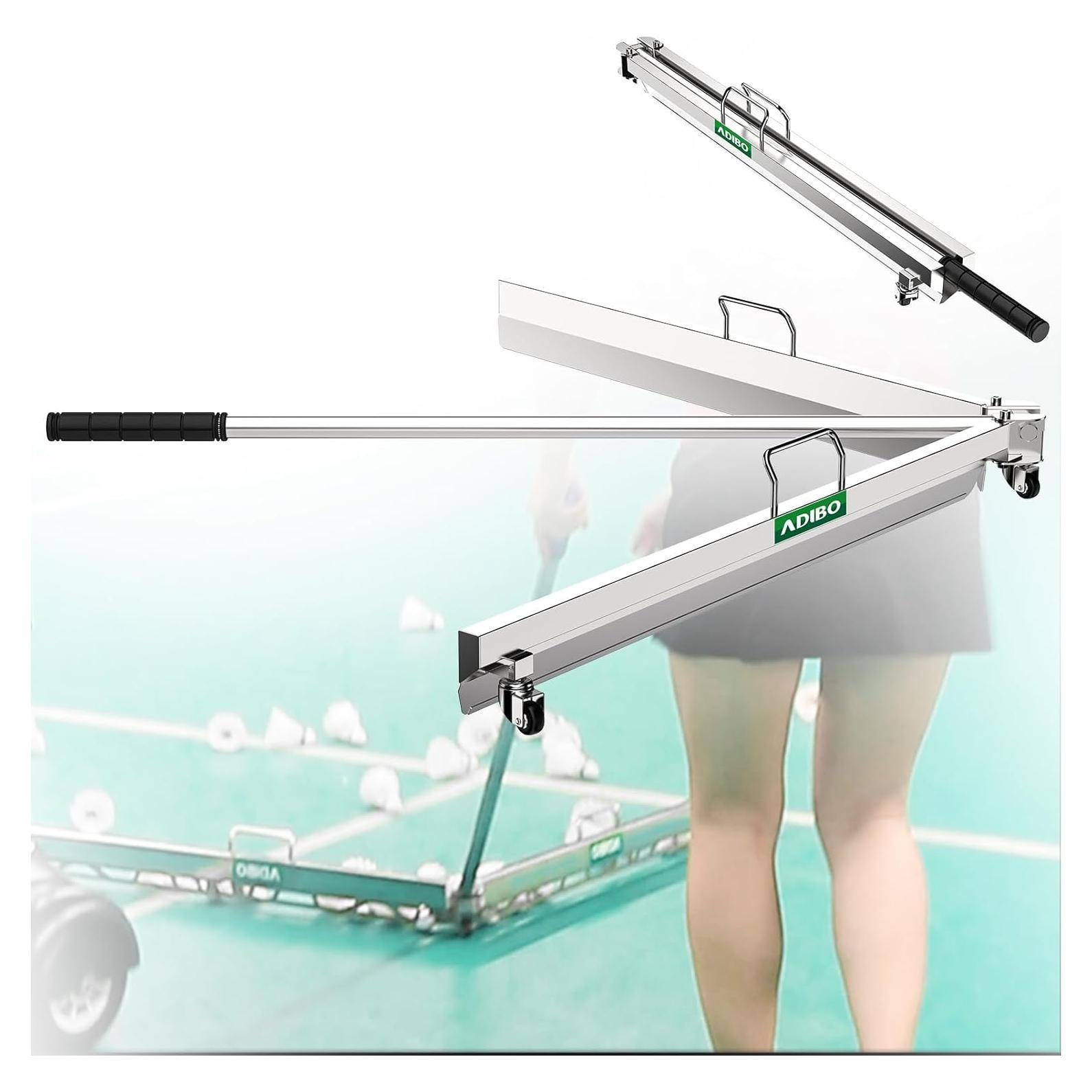 Recogedor de Volantes de Bádminton Plegable ADIBO 90cm