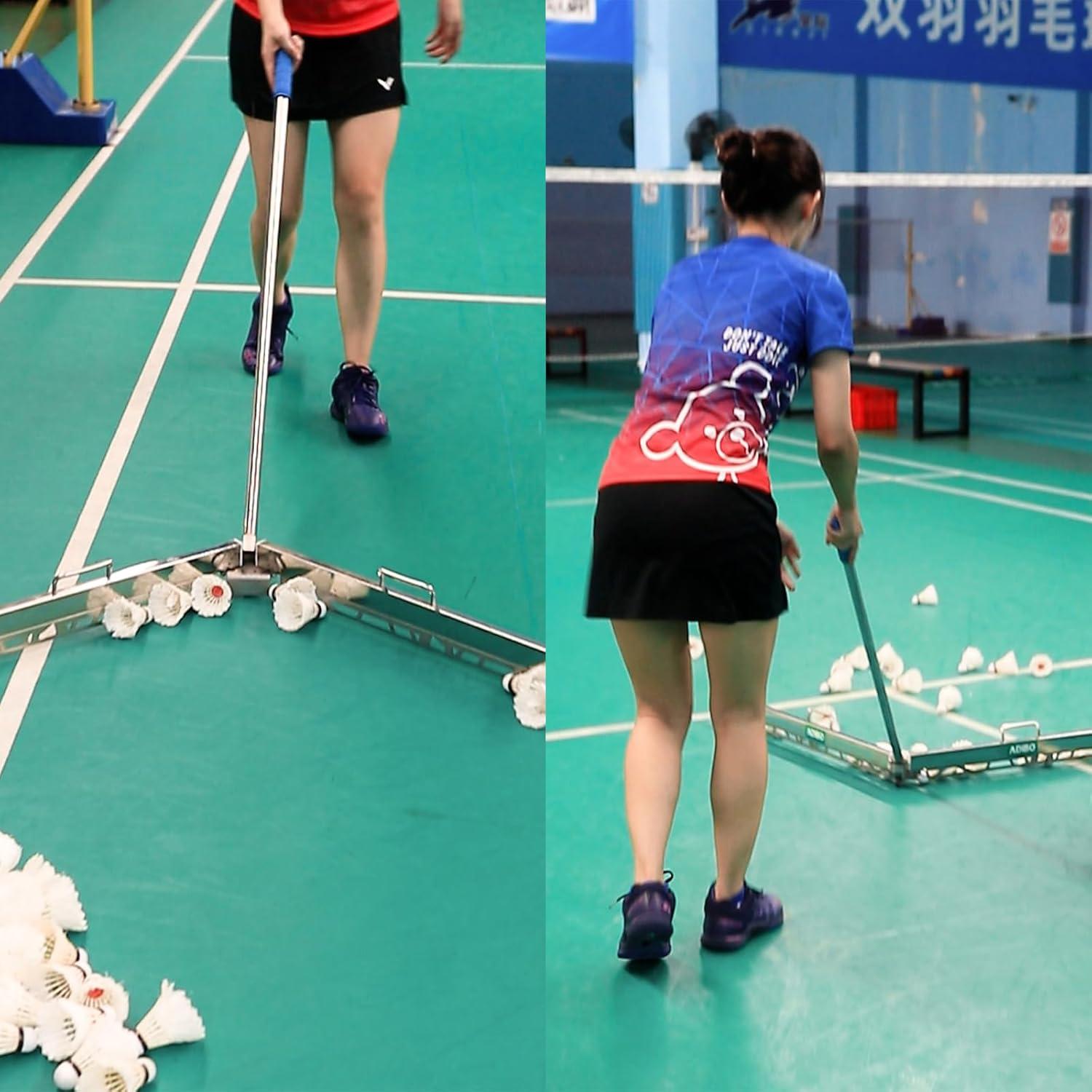 Recogedor de Volantes de Bádminton Plegable ADIBO 90cm