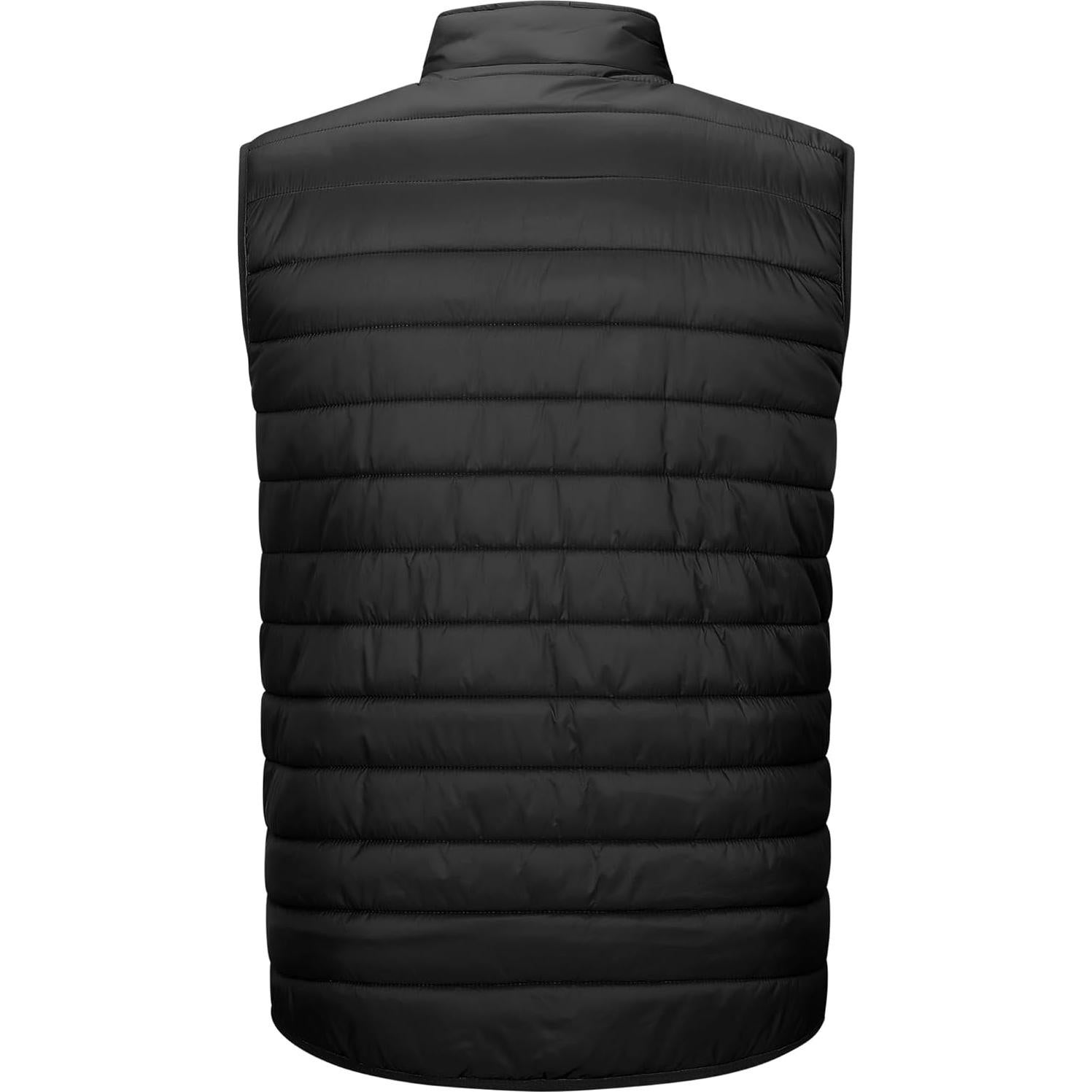 Chaleco Acolchado Ligero 33,000ft para Hombres - Negro - Grande