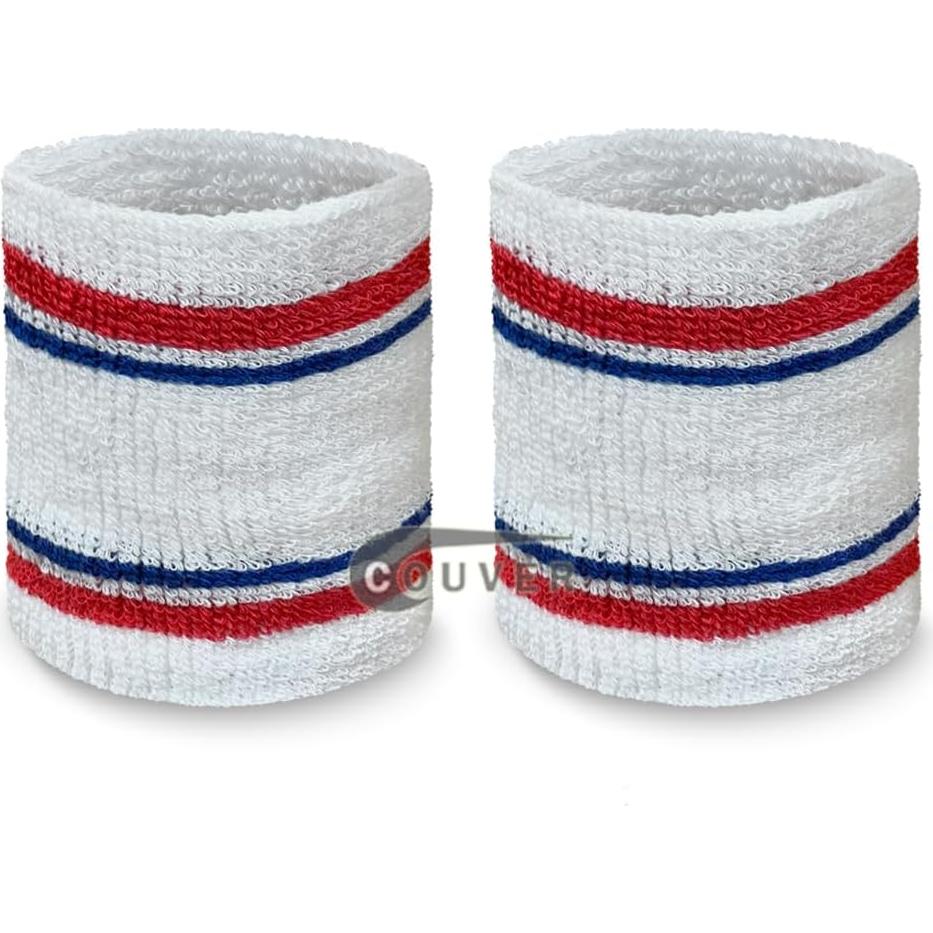 Banda de Sudor COUVER Estilo Tenis Conjunto 3 Piezas