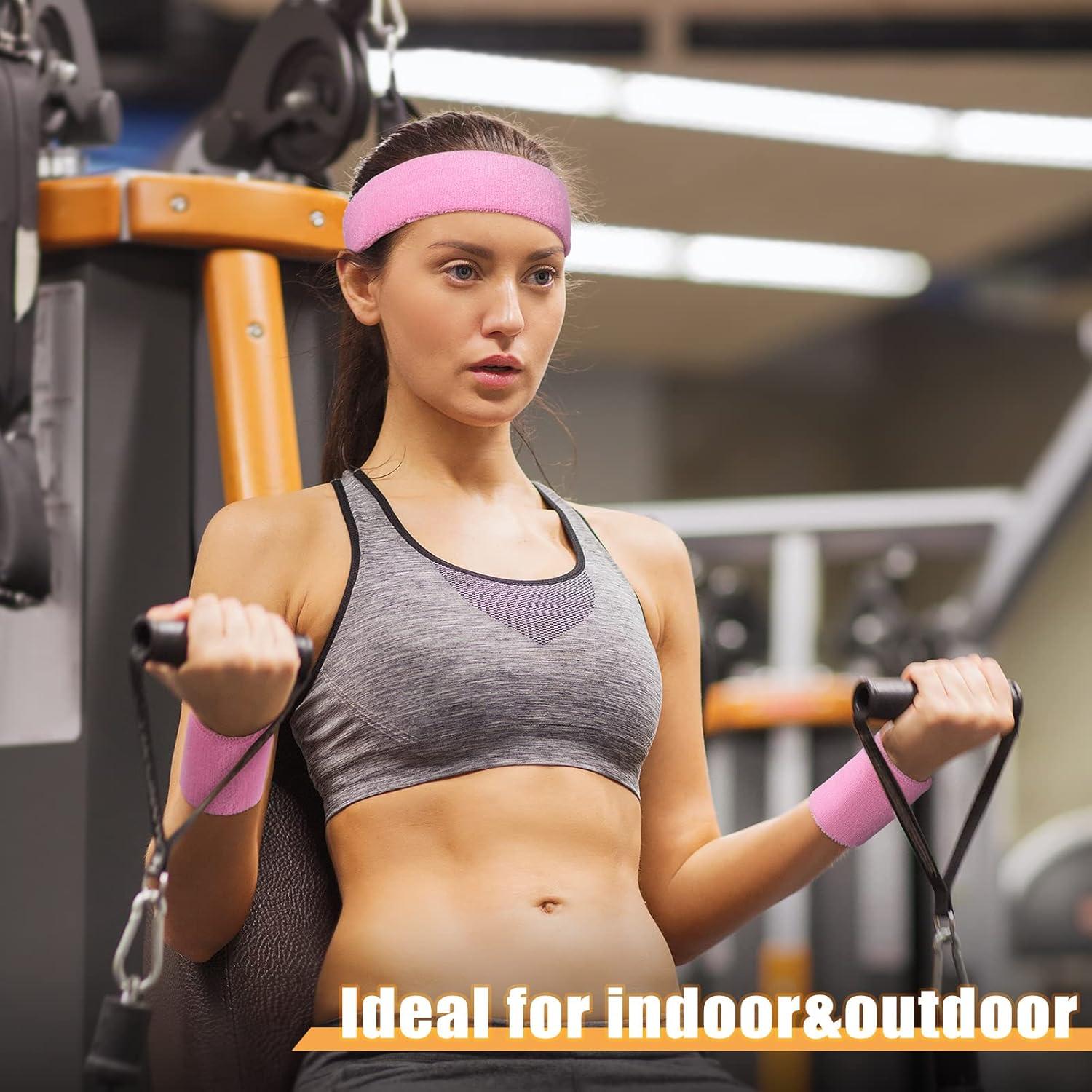 Set 42 Pcs Bandas para la Cabeza y Muñequera Vicenpal