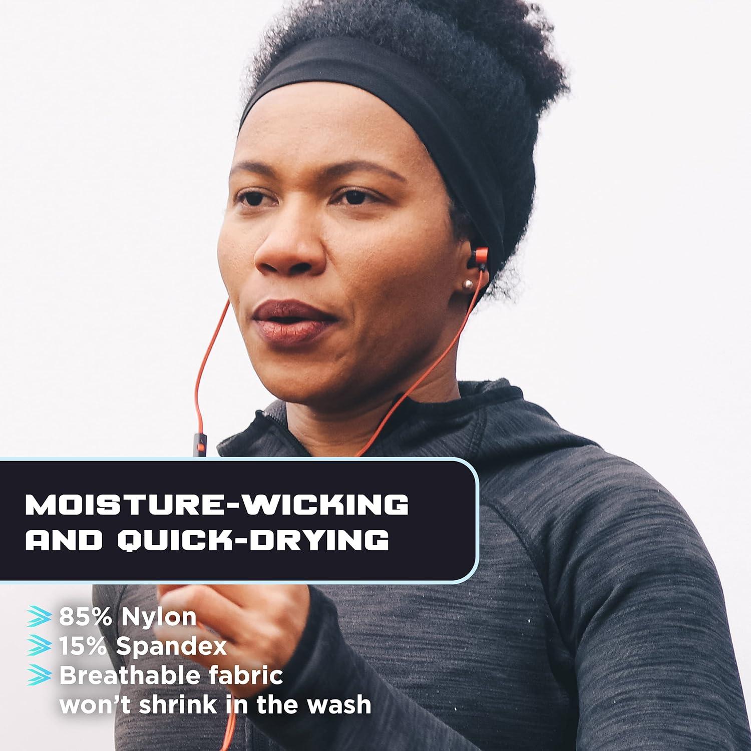 Cinta Deportiva E Tronic Edge Antideslizante Negra 1 Paquete