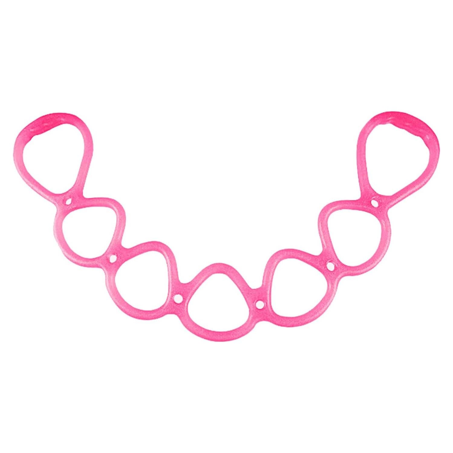 Banda de Resistencia Ajustable Reicyfang 7 Anillos Rosa 70x11 cm