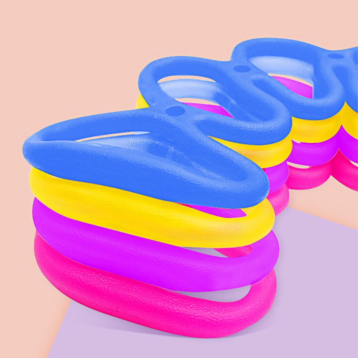 Banda de Resistencia Ajustable Reicyfang 7 Anillos Rosa 70x11 cm