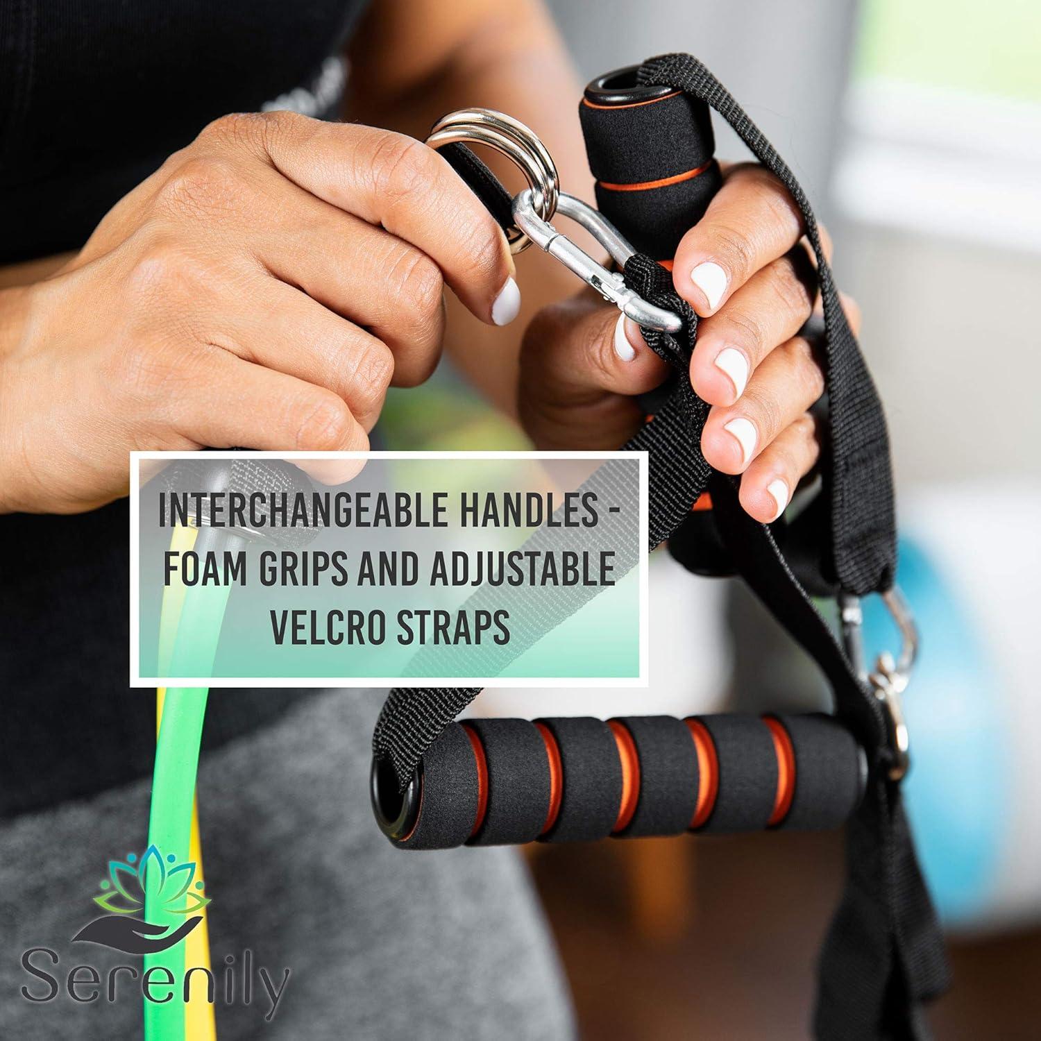 Set de Bandas de Resistencia Serenily - 11 Piezas para Ejercicio