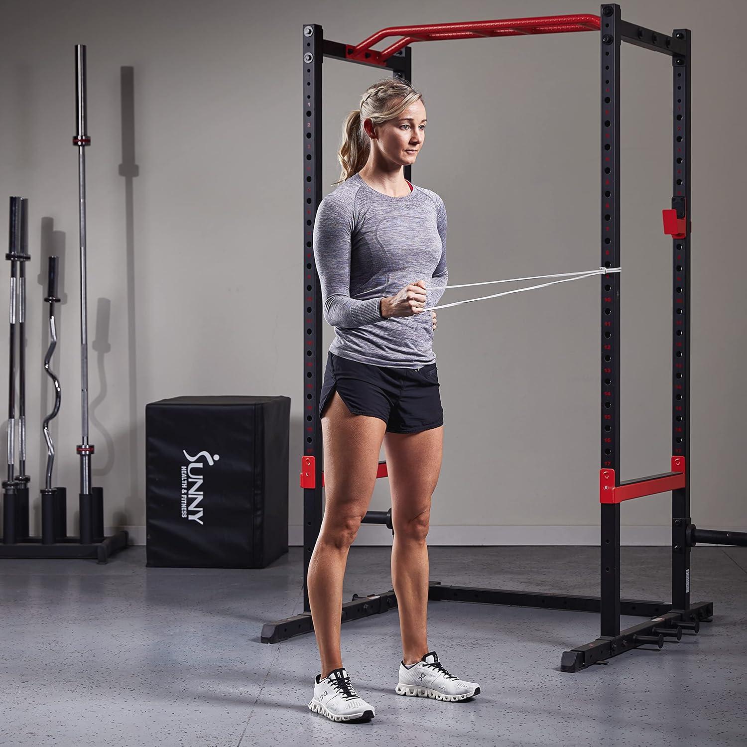 Bandas de Resistencia Sunny Health & Fitness - Combo 4 Pzas 10-75 LB