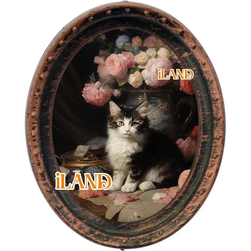 Set de 4 Marcos de Fotos para Casa de Muñecas iLAND