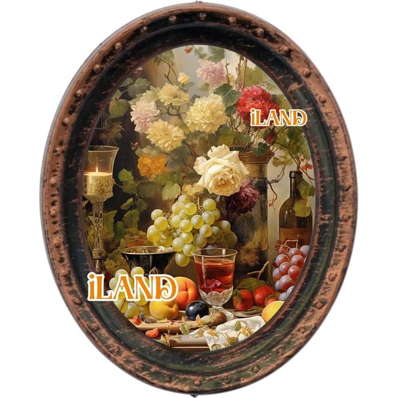 Set de 4 Marcos de Fotos para Casa de Muñecas iLAND