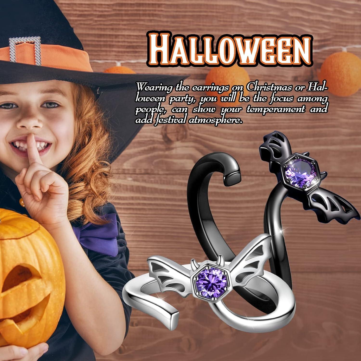 Anillo ajustable de murciélago Beautlace con circonitas