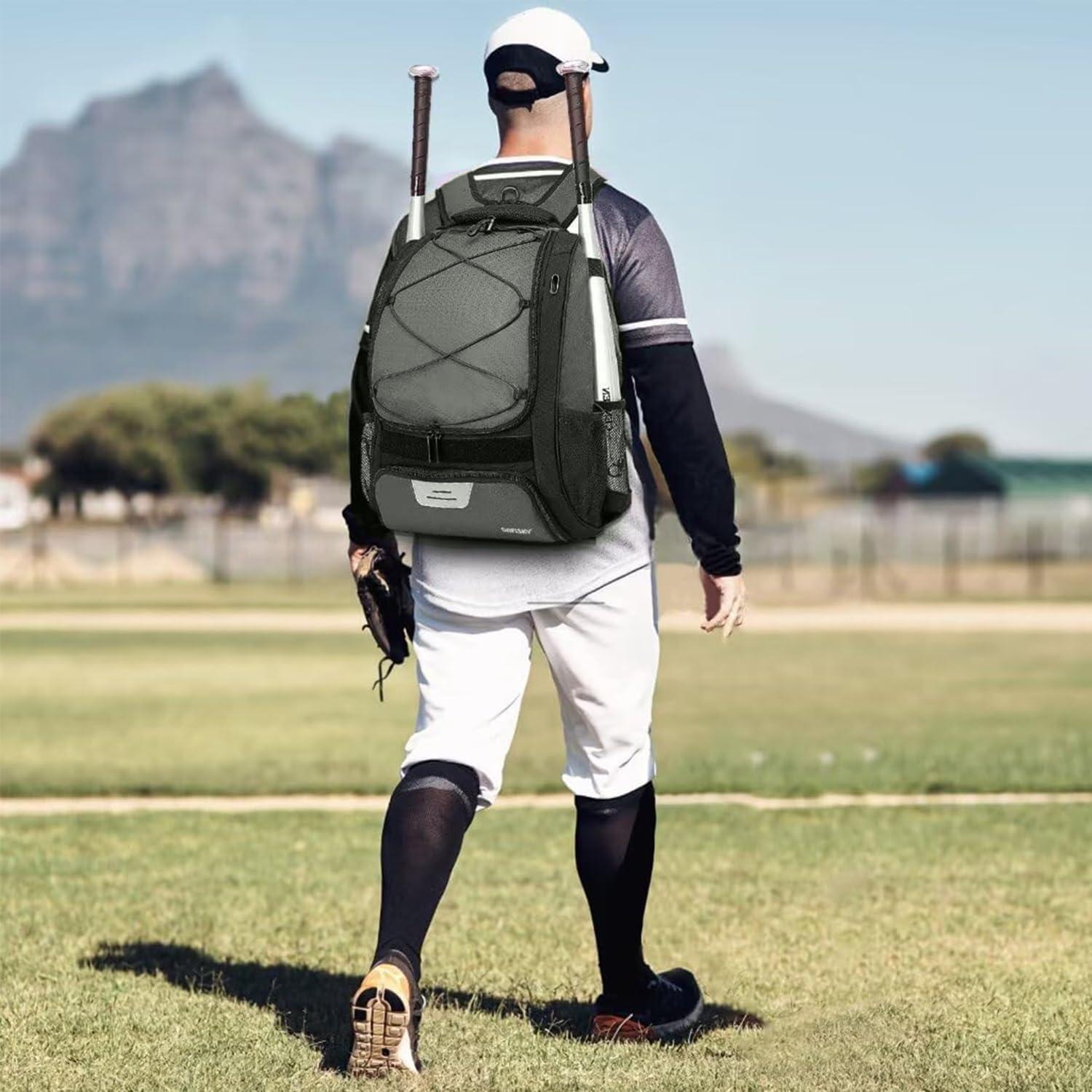 Mochila de Béisbol DAFISKY 30L Impermeable con Compartimentos