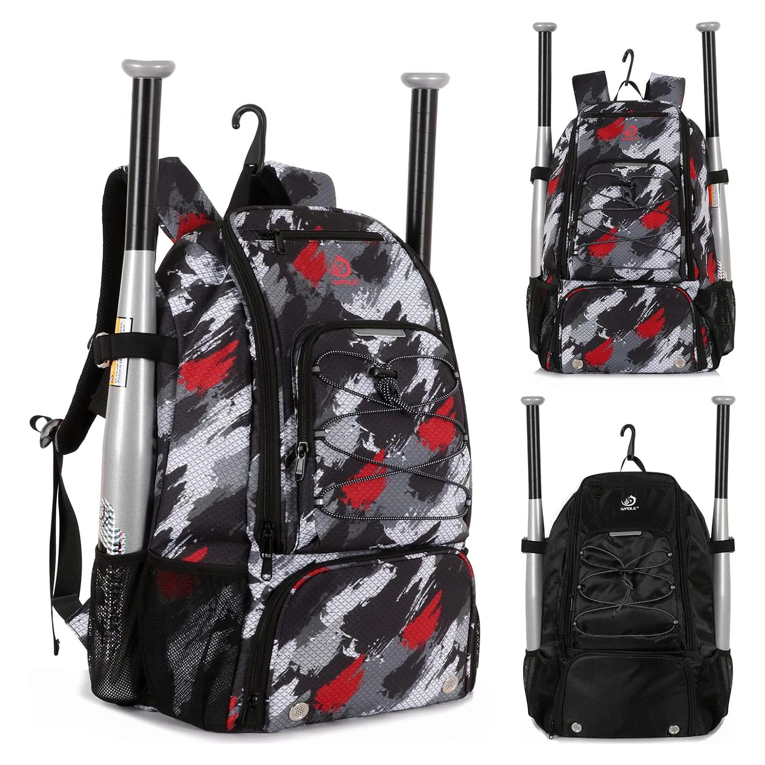 Mochila de Béisbol Wpole con Compartimento para Zapatos 49cm