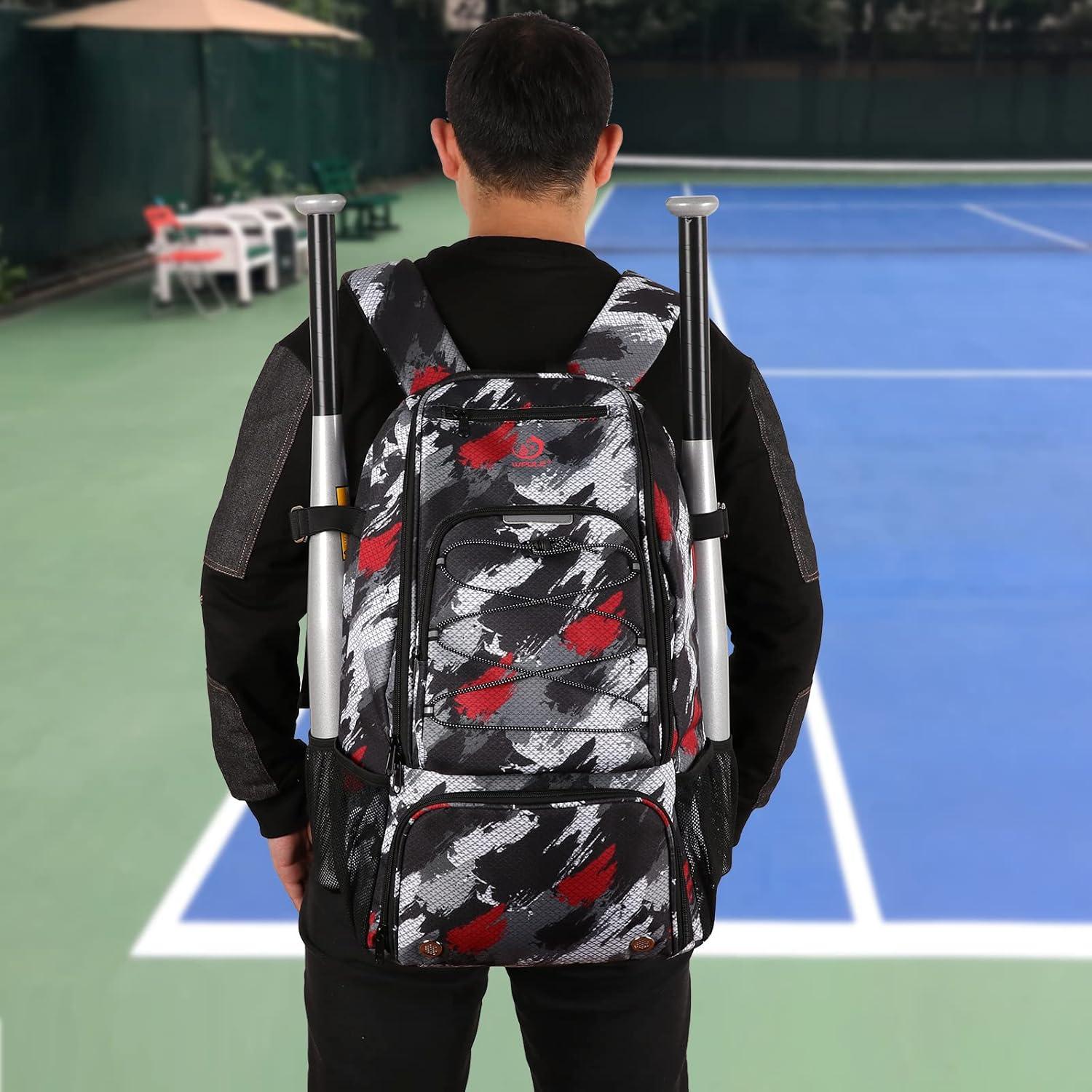 Mochila de Béisbol Wpole con Compartimento para Zapatos 49cm