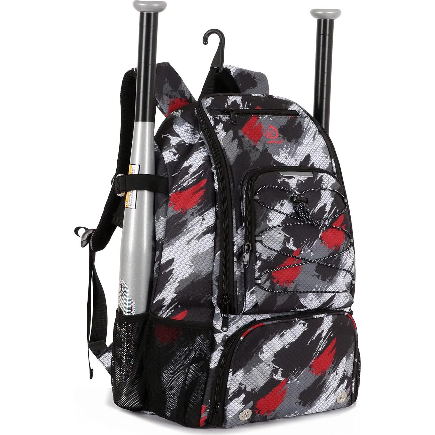 Mochila de Béisbol Wpole con Compartimento para Zapatos 49cm