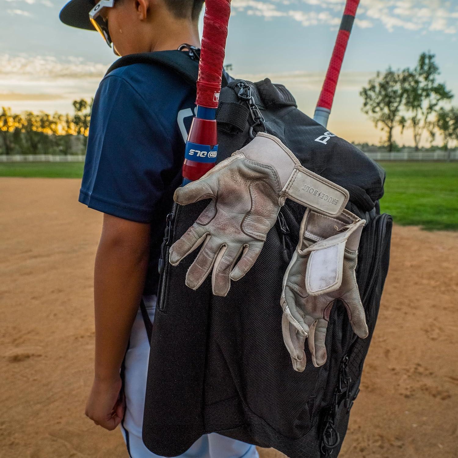Mochila de Béisbol PowerNet Surge con Compartimentos y Fundas