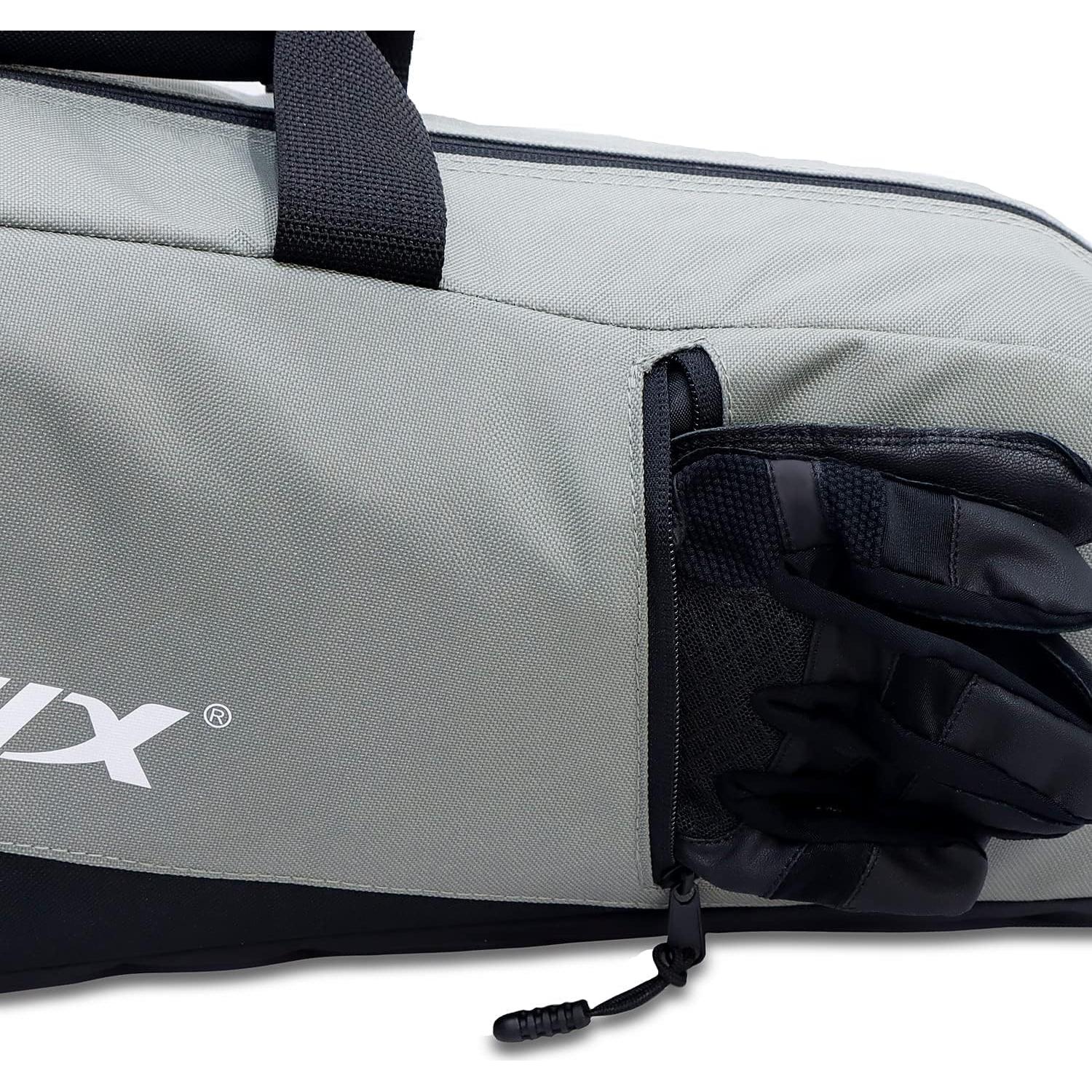 Bolsa de equipo PHINIX para T Ball - 25L, Gris y Negro