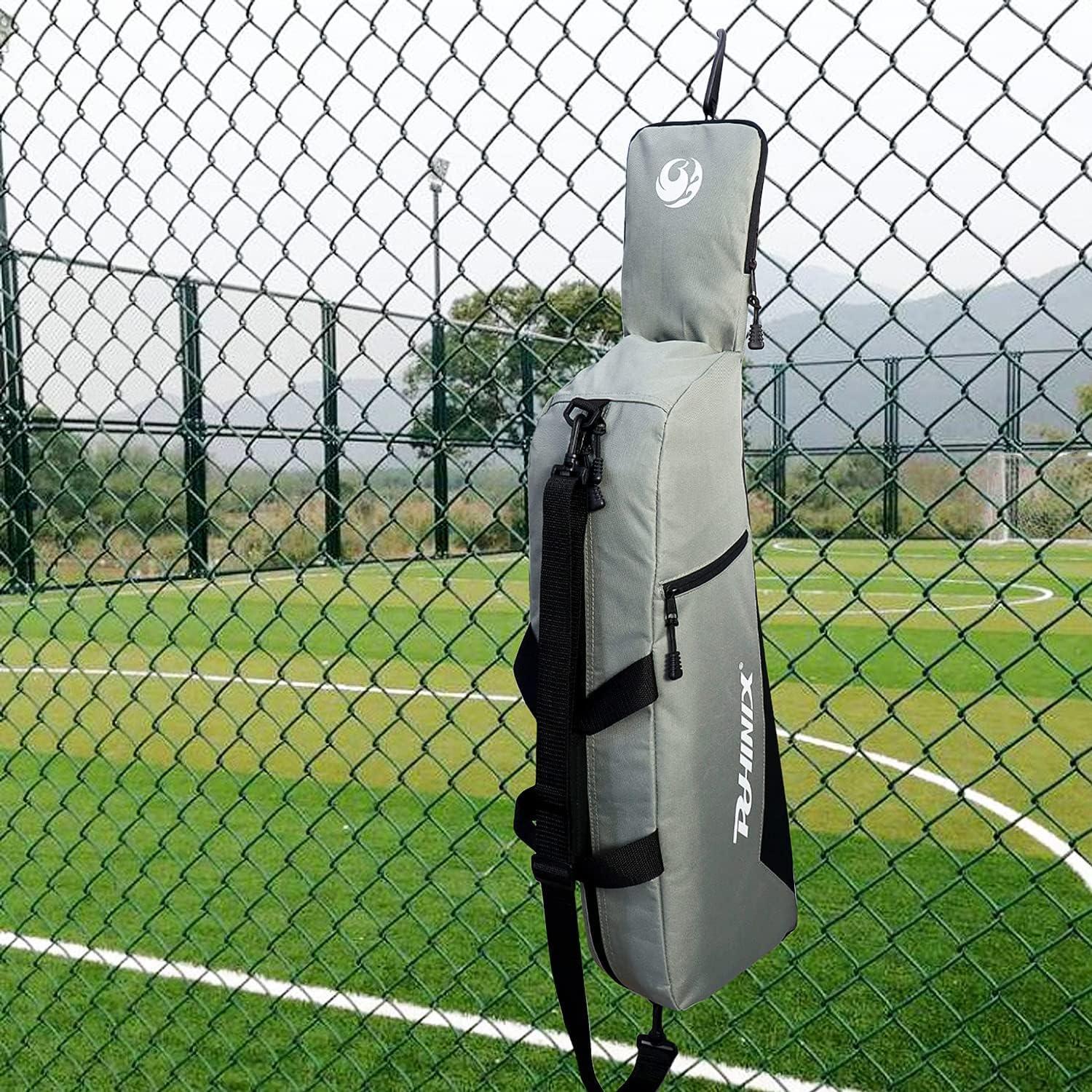 Bolsa de equipo PHINIX para T Ball - 25L, Gris y Negro