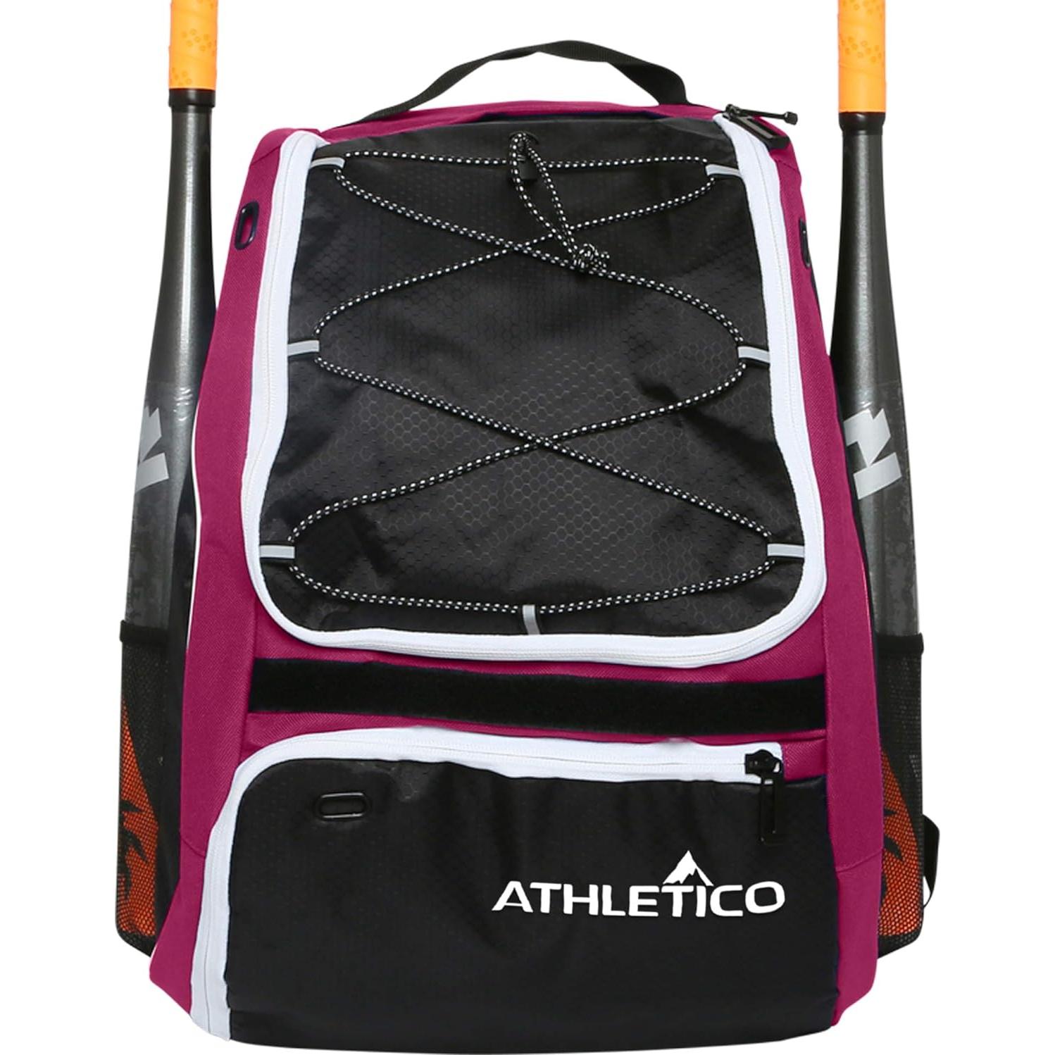 Bolsa de Bate de Béisbol Athletico - Mochila para Equipos 33x21.6cm
