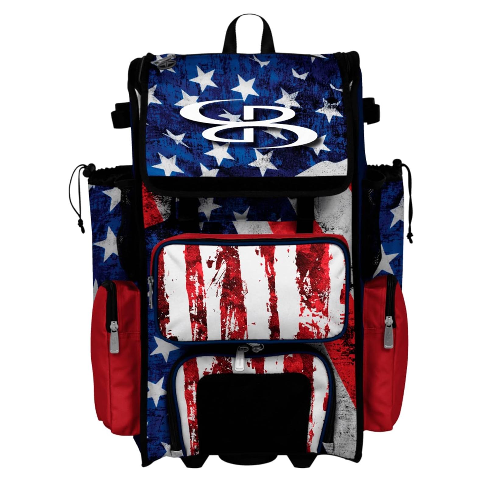 Bolsa de Equipamiento Rodante Boombah Superpack - 4 Bates