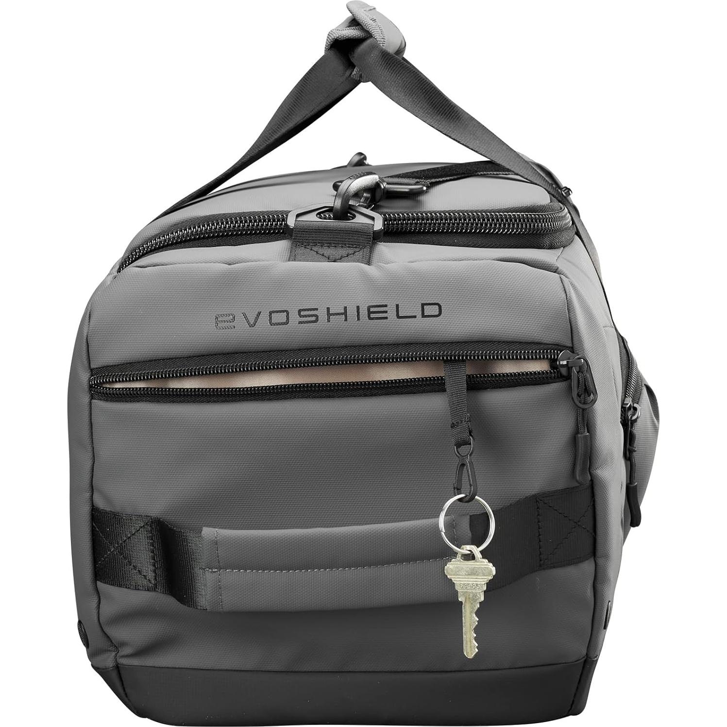 Bolsa Duffle de Entrenamiento EvoShield Carbón 25.4x22.9 cm