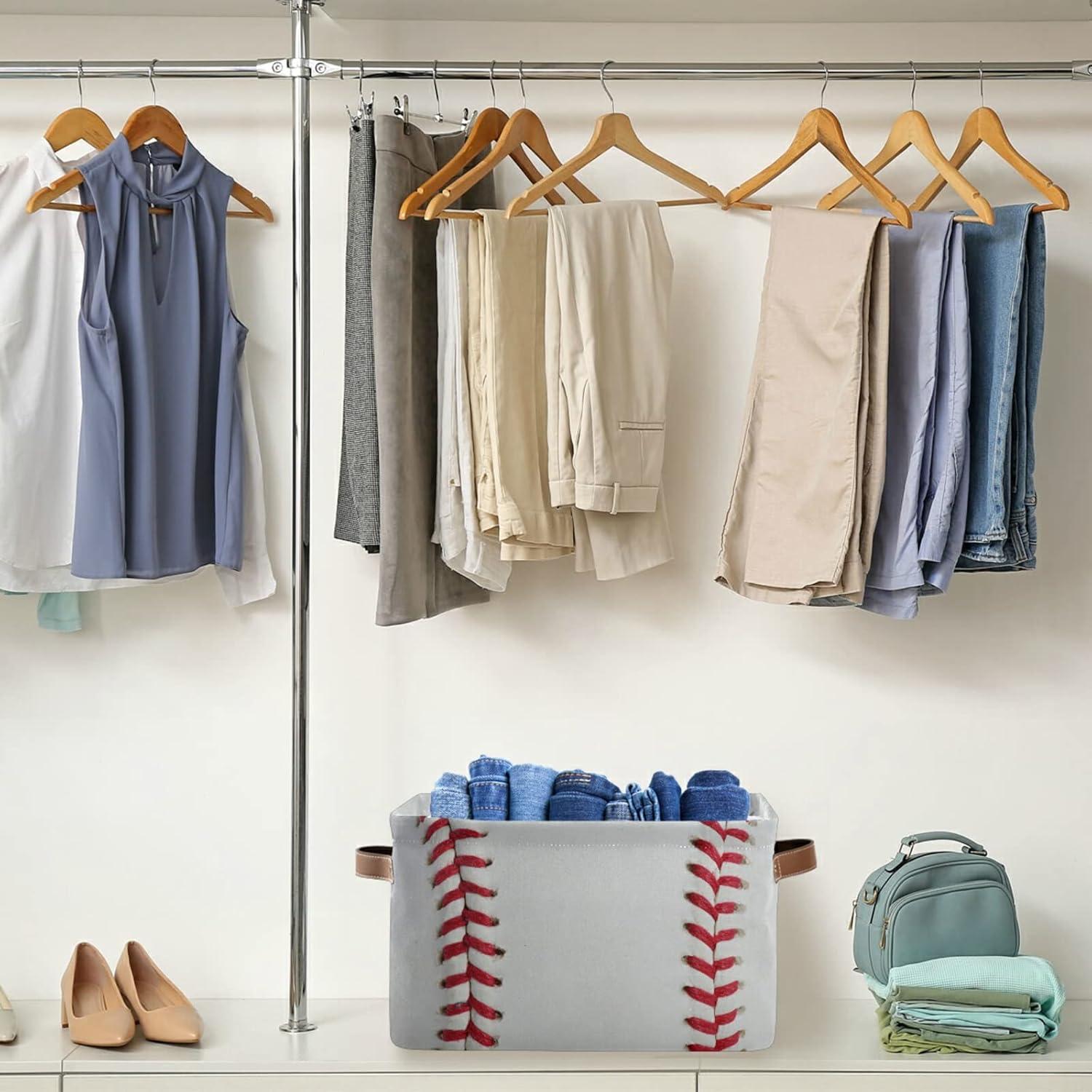 Cesta de Almacenamiento Plegable Oxford 38x28x24 cm - 25.6L