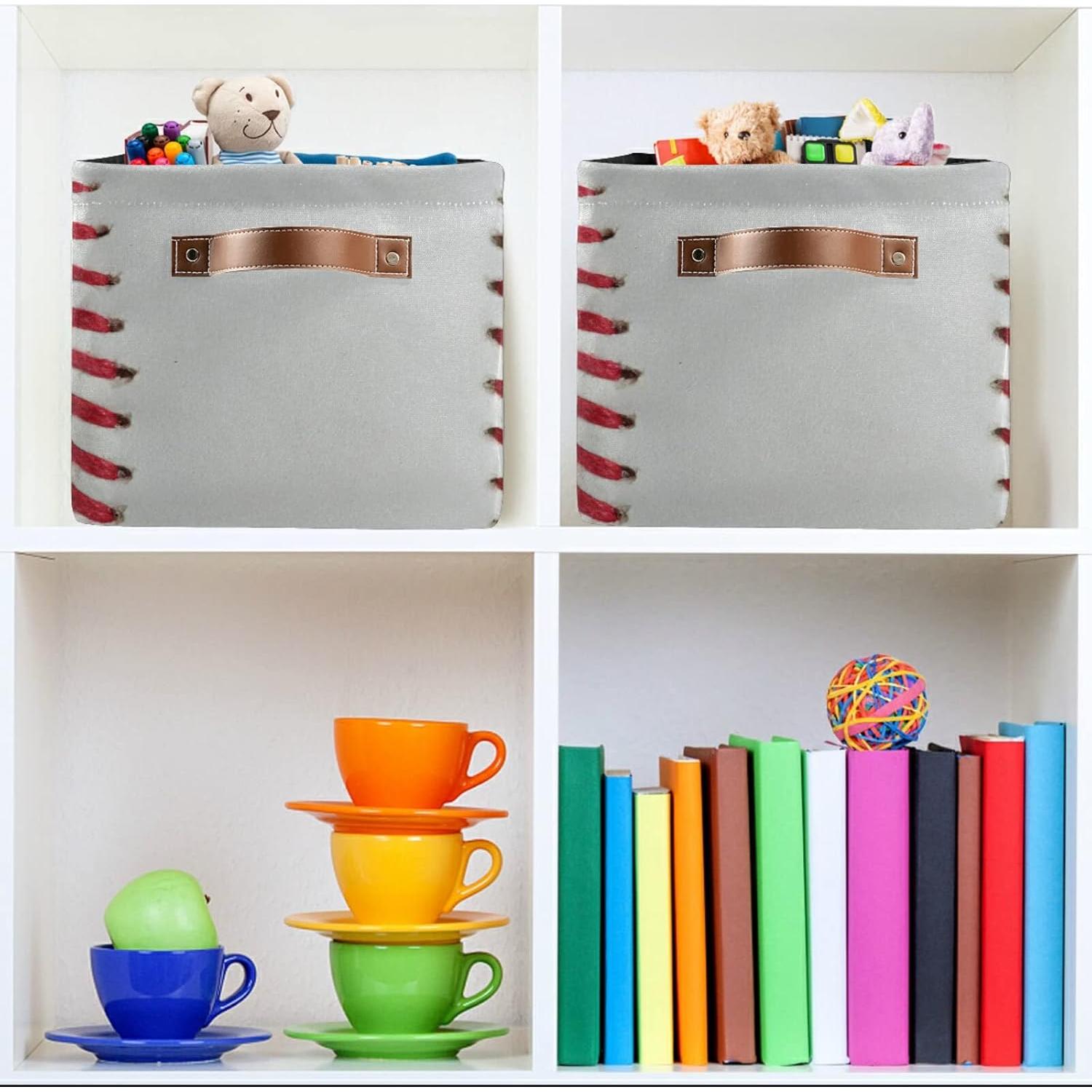 Cesta de Almacenamiento Plegable Oxford 38x28x24 cm - 25.6L