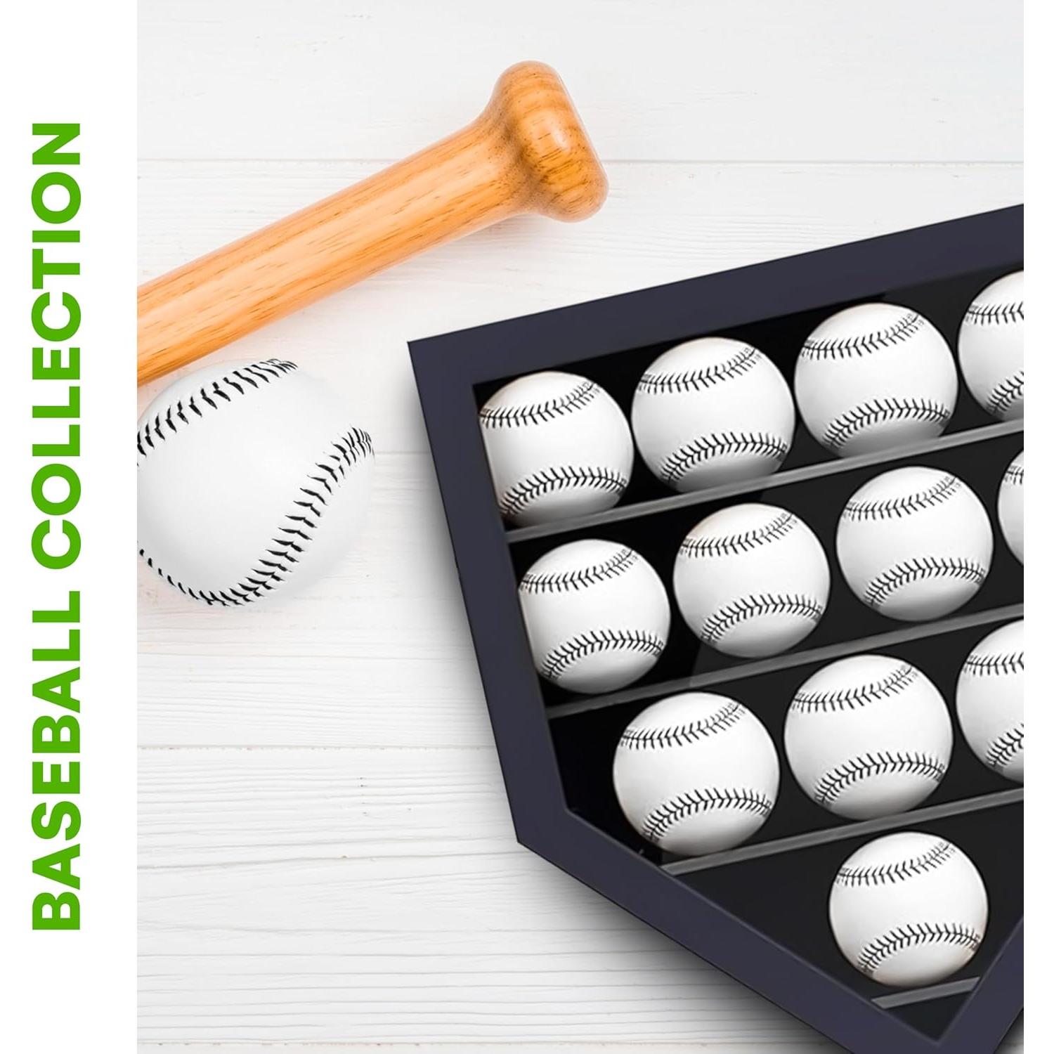 Estuche de exhibición para pelotas de béisbol Flybold 20 unidades