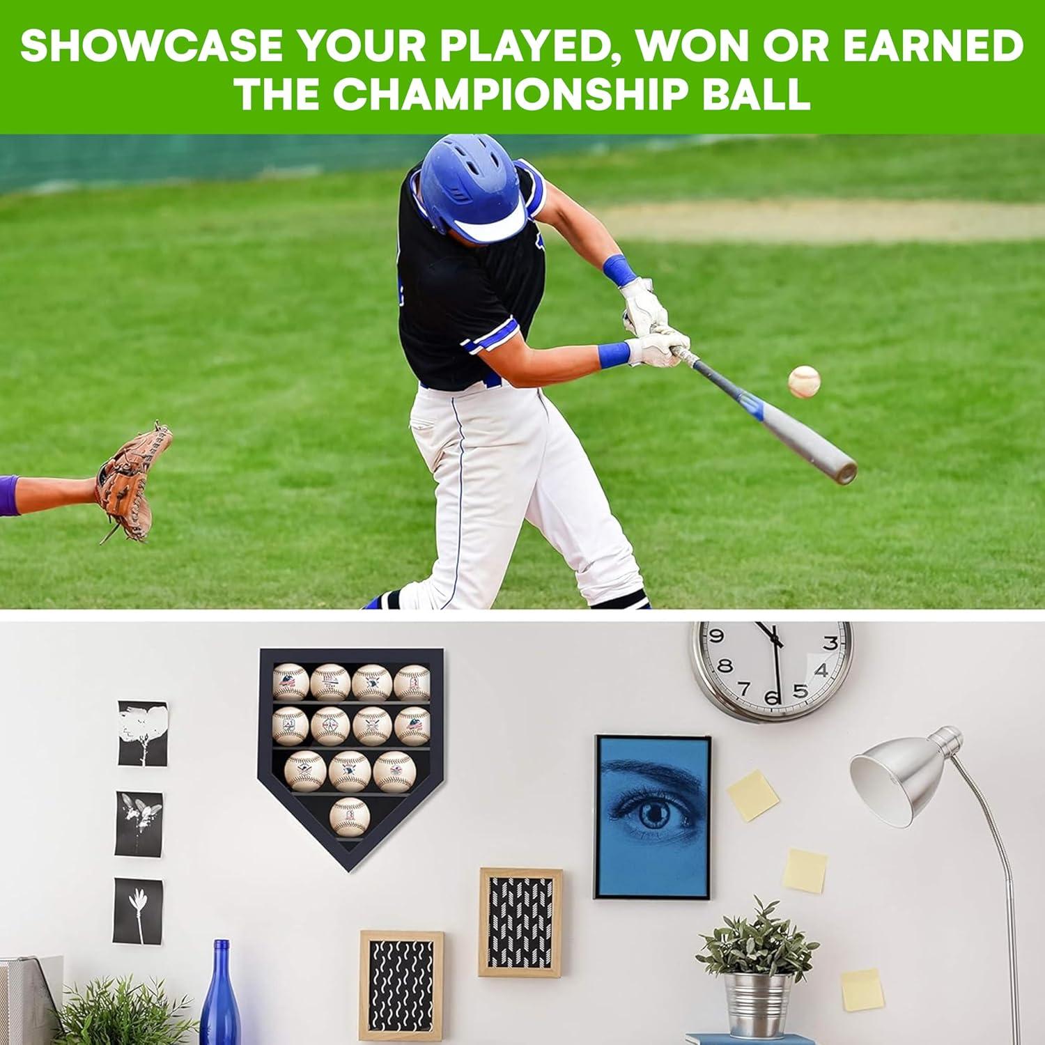 Estuche de exhibición para pelotas de béisbol Flybold 20 unidades