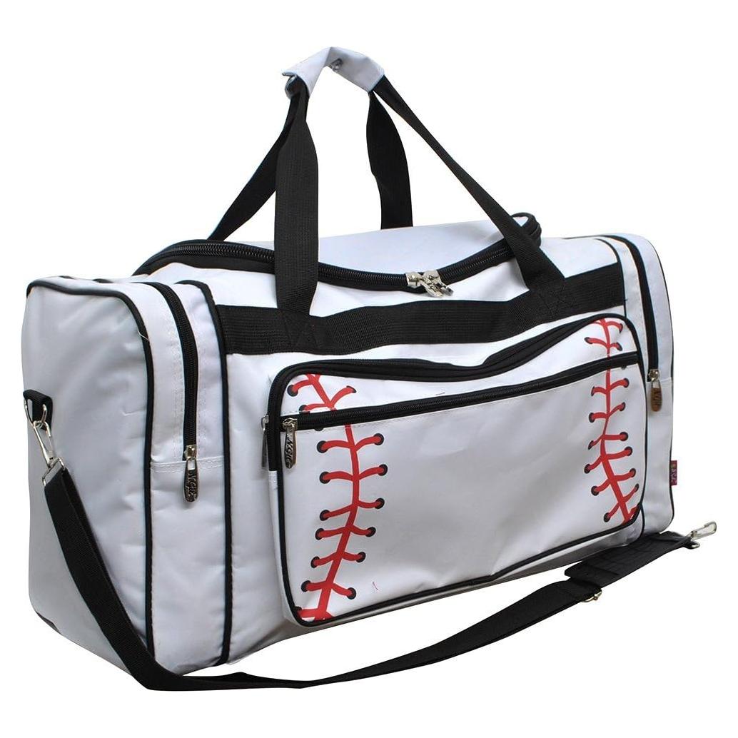 Bolsa de Viaje de Lona NGIL 23" con Estampado de Béisbol