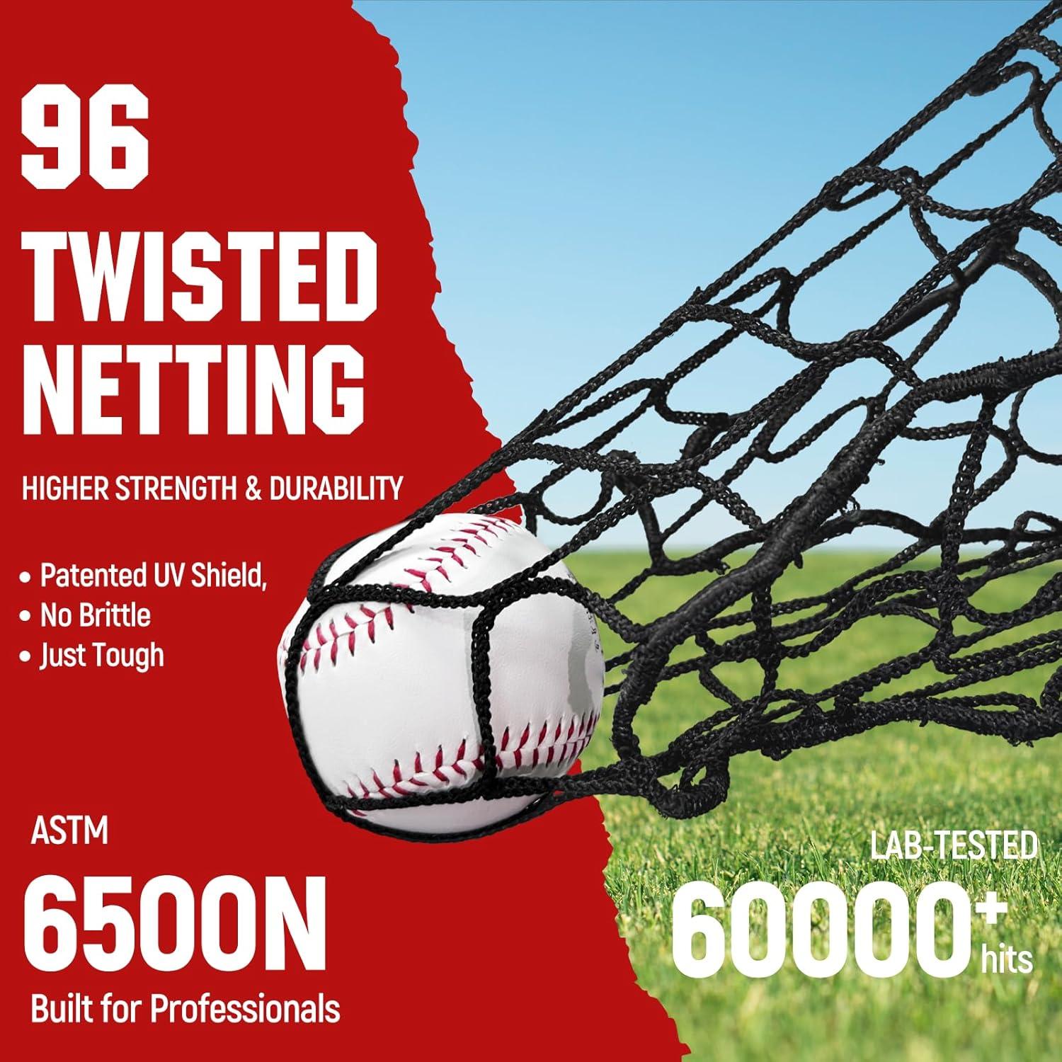 Red de Lanzamiento de Béisbol SwingIt 9 Huecos Ajustable
