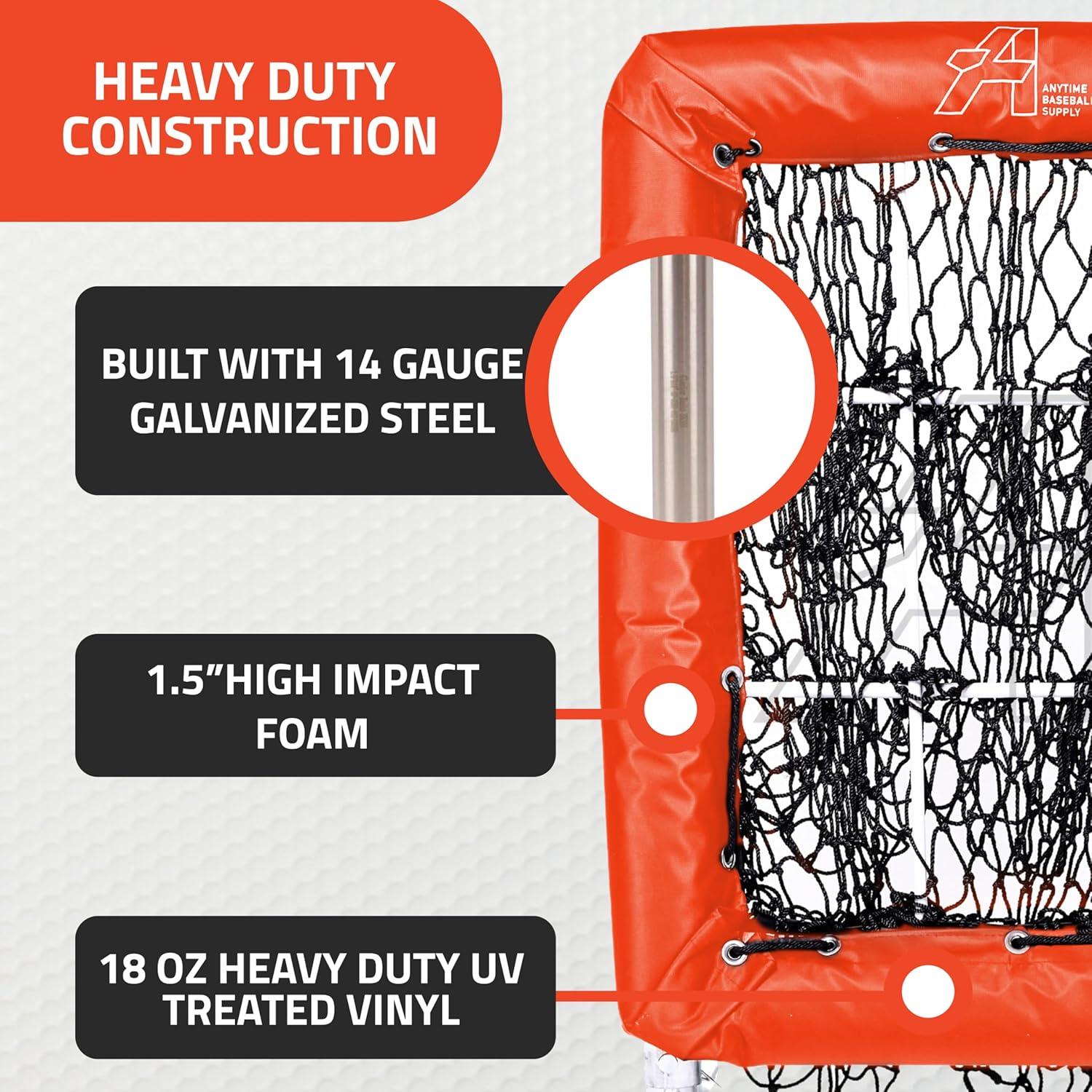 Red de Lanzamiento de Béisbol Anytime No Hitter 9 Agujeros