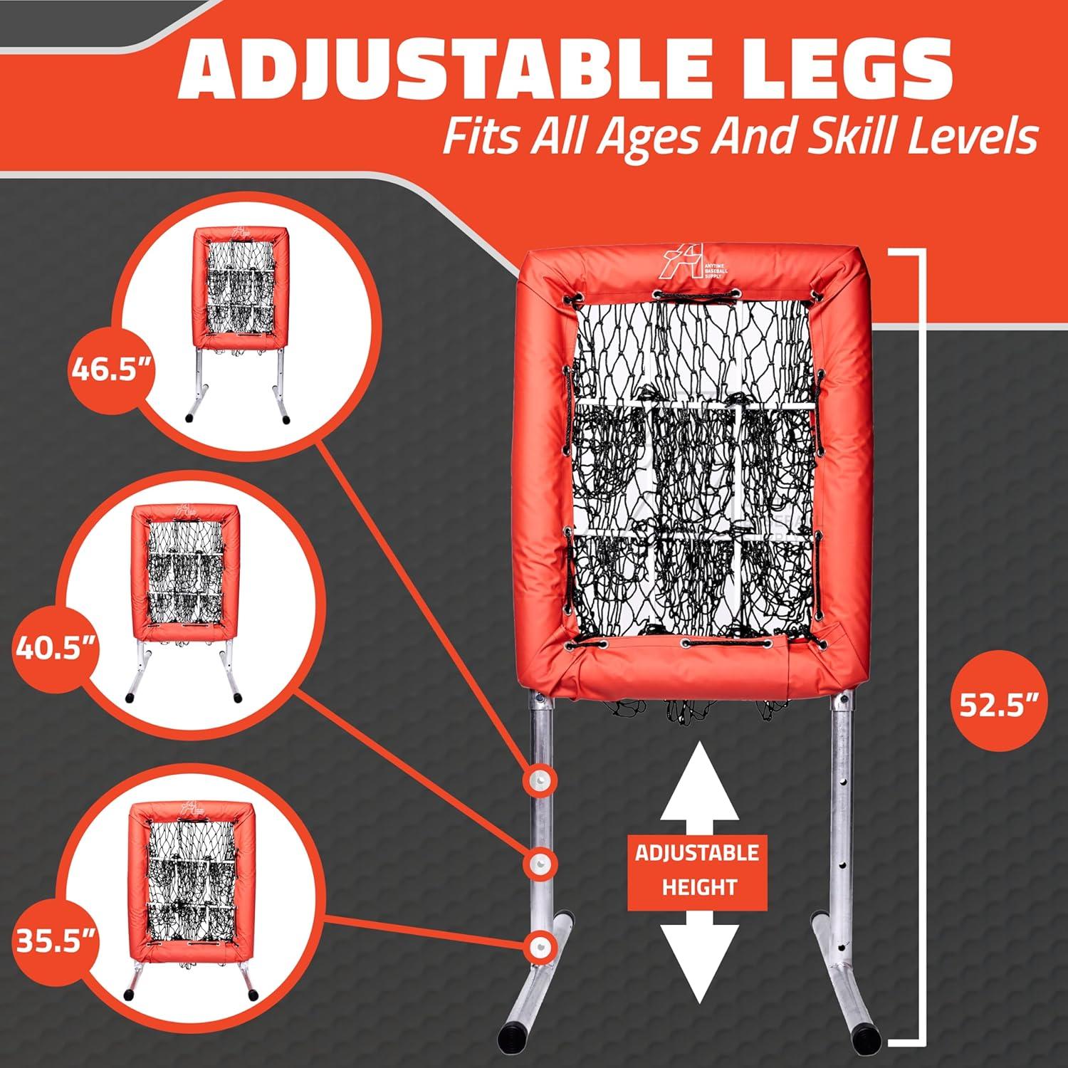 Red de Lanzamiento de Béisbol Anytime No Hitter 9 Agujeros