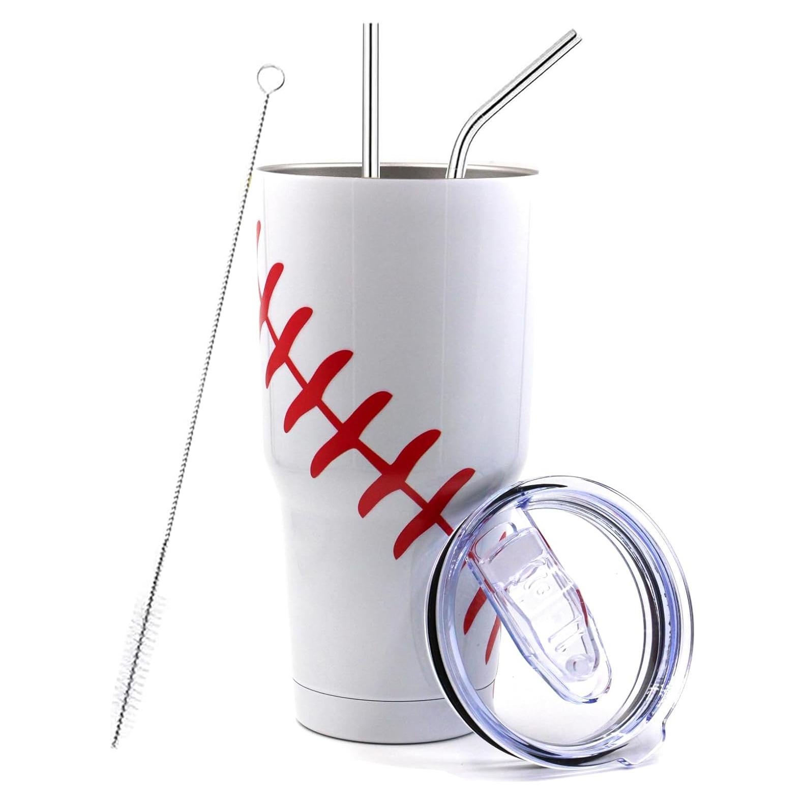 Vaso de Beisbol FMYWZS 30 oz Acero Inoxidable Aislado