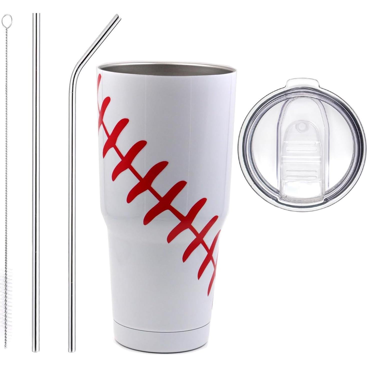 Vaso de Beisbol FMYWZS 30 oz Acero Inoxidable Aislado
