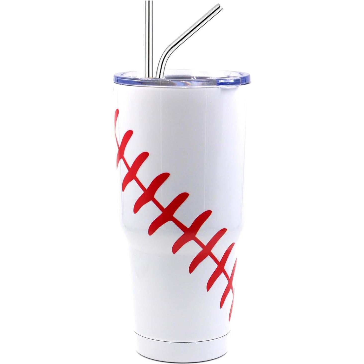 Vaso de Beisbol FMYWZS 30 oz Acero Inoxidable Aislado