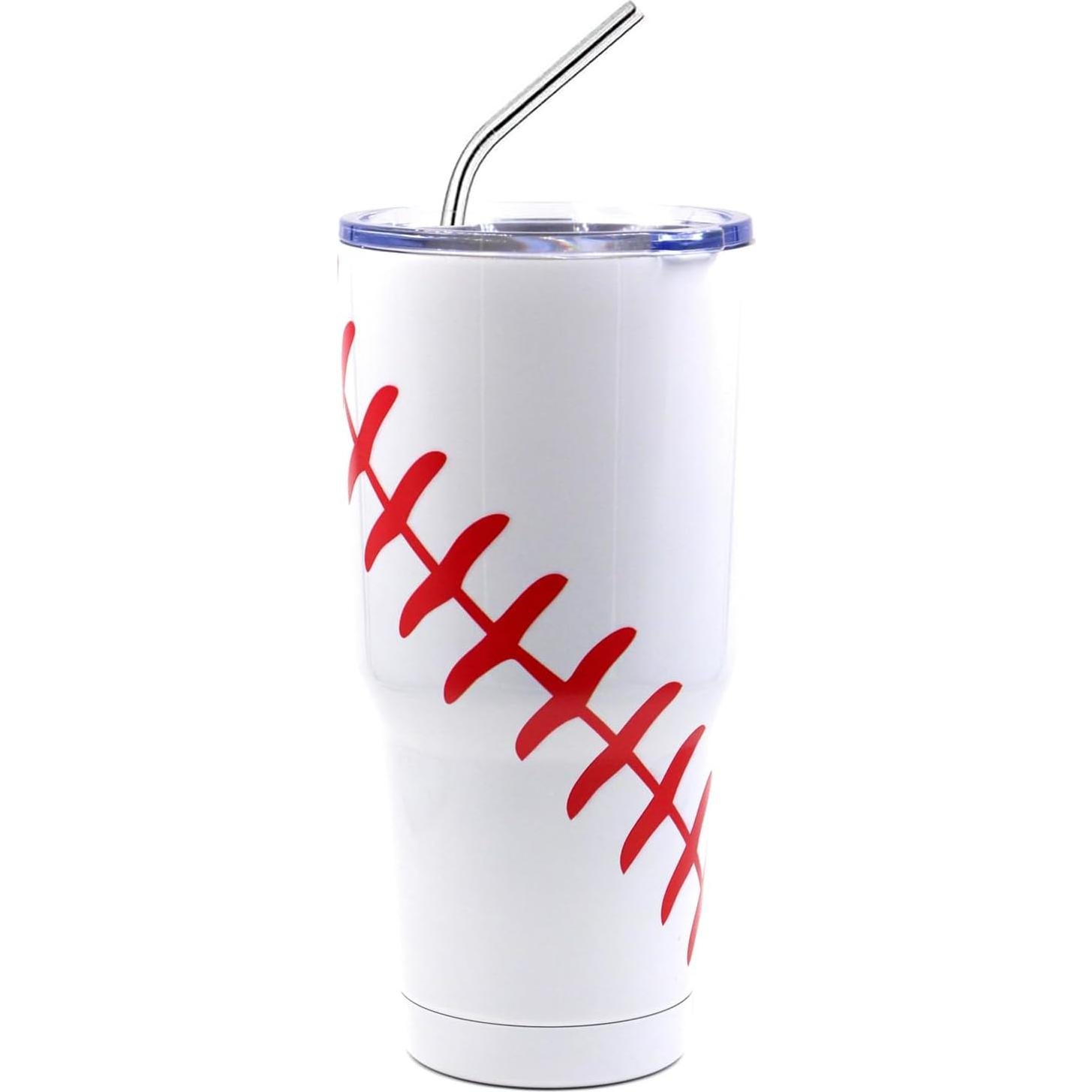 Vaso de Beisbol FMYWZS 30 oz Acero Inoxidable Aislado