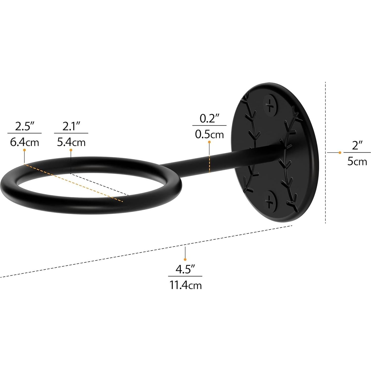 Soporte de Exhibición de Béisbol Wallniture Sporta - 3 Piezas de Acero Negro