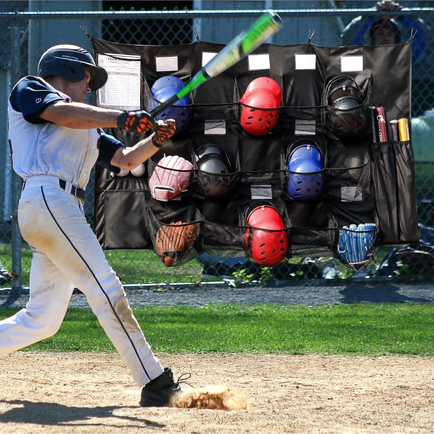 Bolsa Colgante para Cascos QBA - Organizador para Béisbol y Softbol