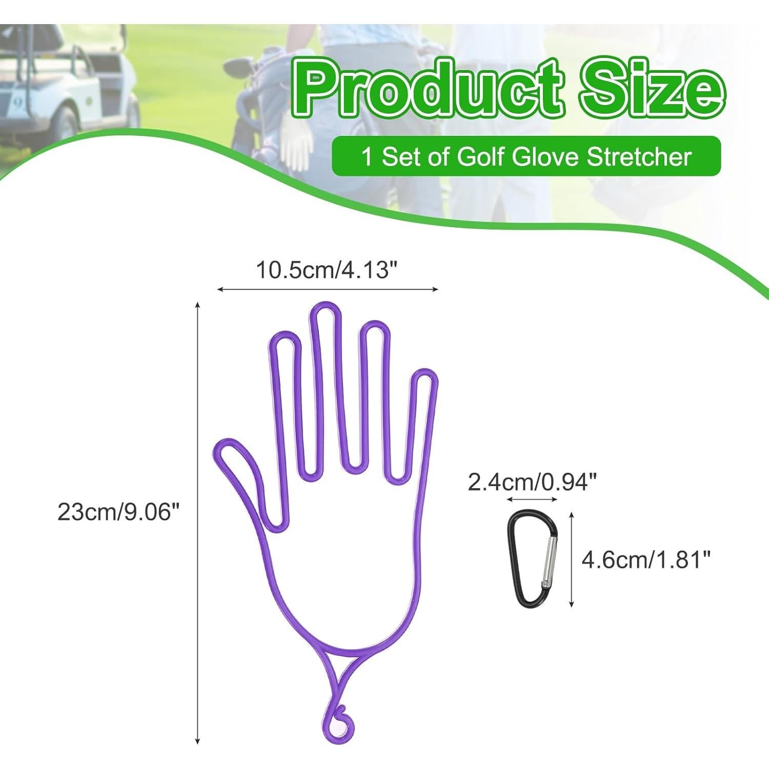 Estirador de Guantes de Golf PATIKIL - Soporte Plástico 23x10.5cm