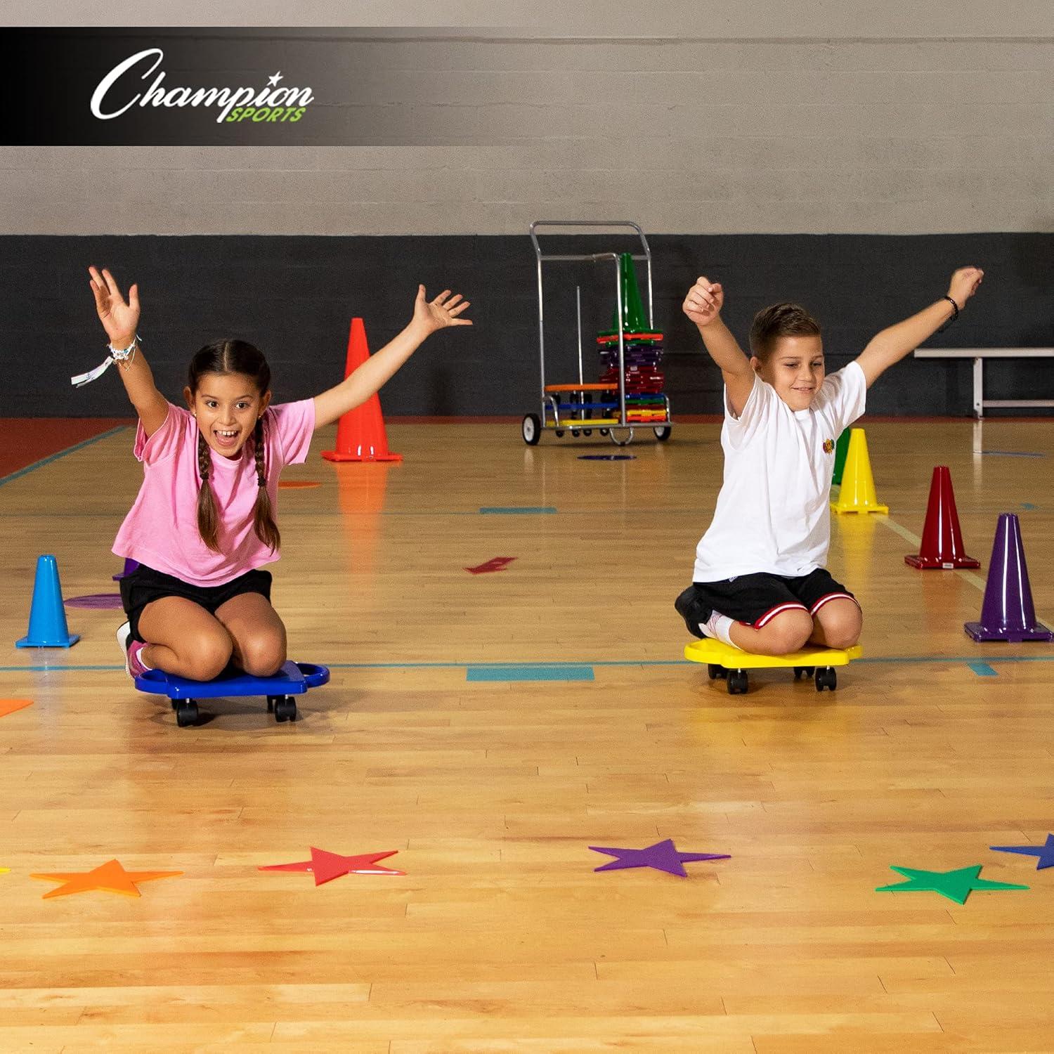Mats de Actividad Champion Sports - Juego de 6 Multicolor