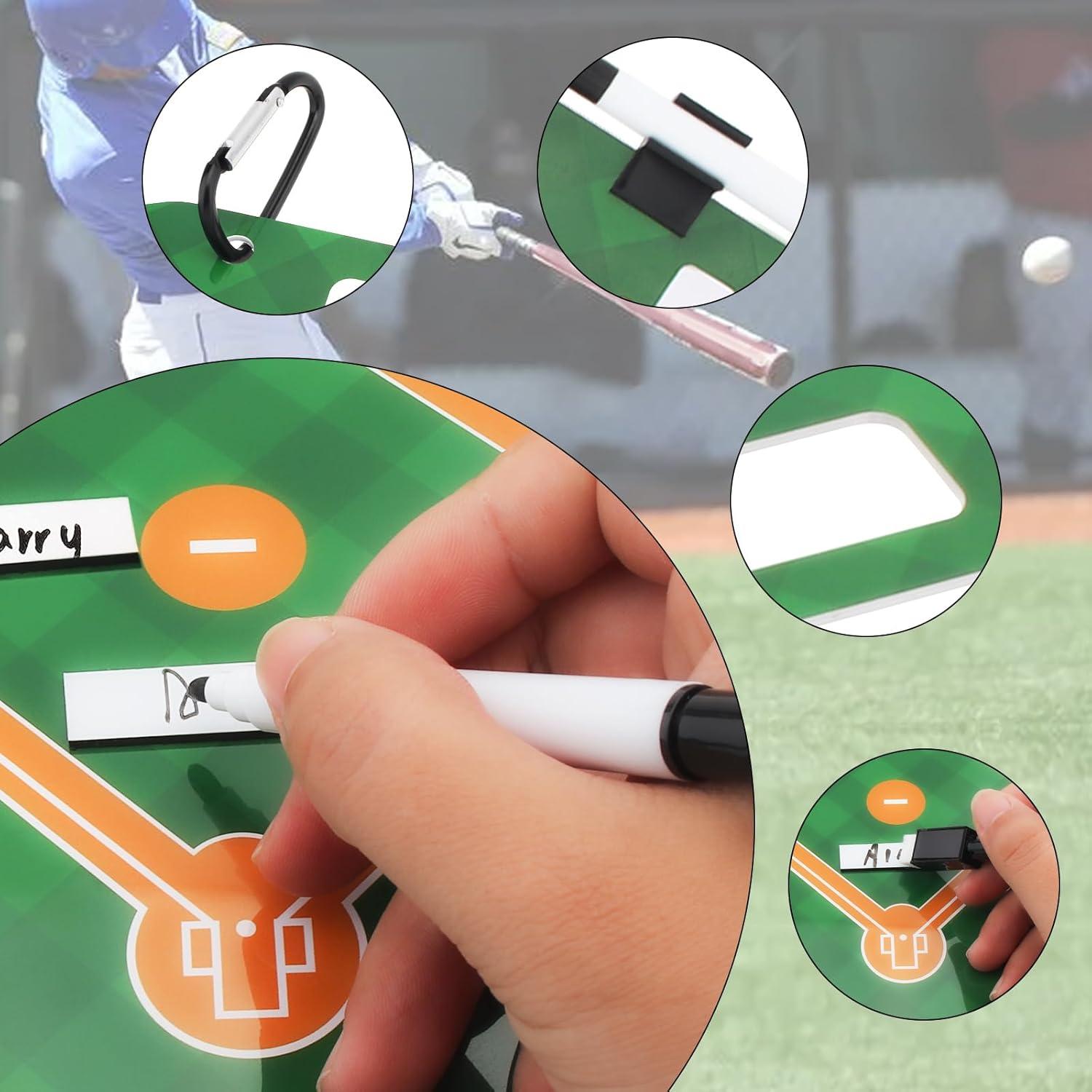 Tablero de Entrenamiento de Béisbol Tobefore Magnético 32x28cm