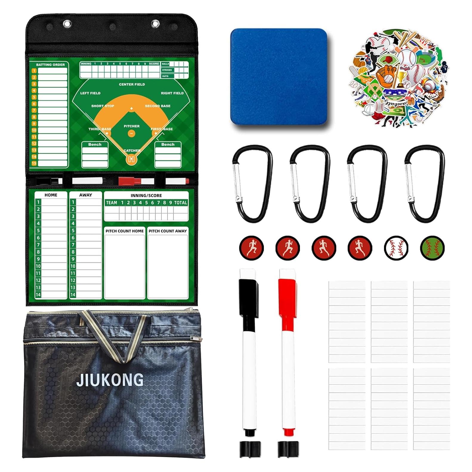 Tablero de Alineación Magnético JIUKONG para Béisbol y Softbol