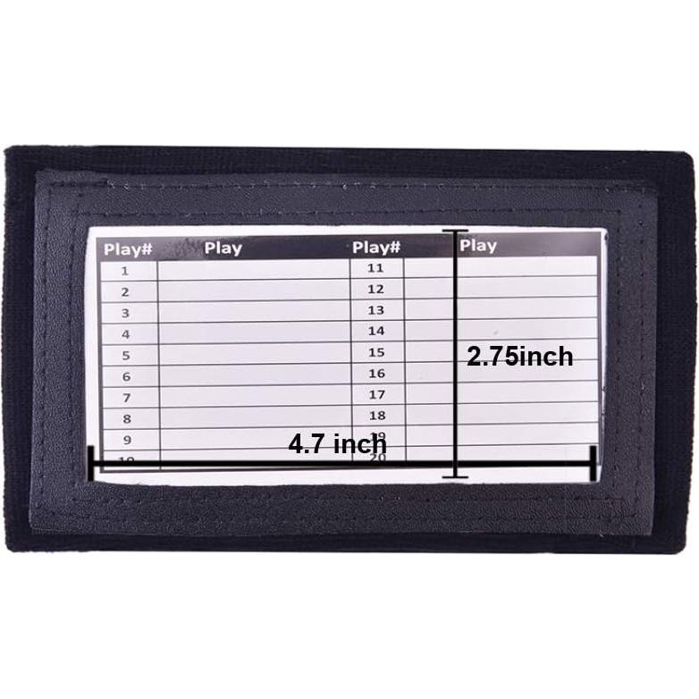 Pulsera Libro de Jugadas Adulto CAREWORX - Fútbol, Béisbol, Softbol