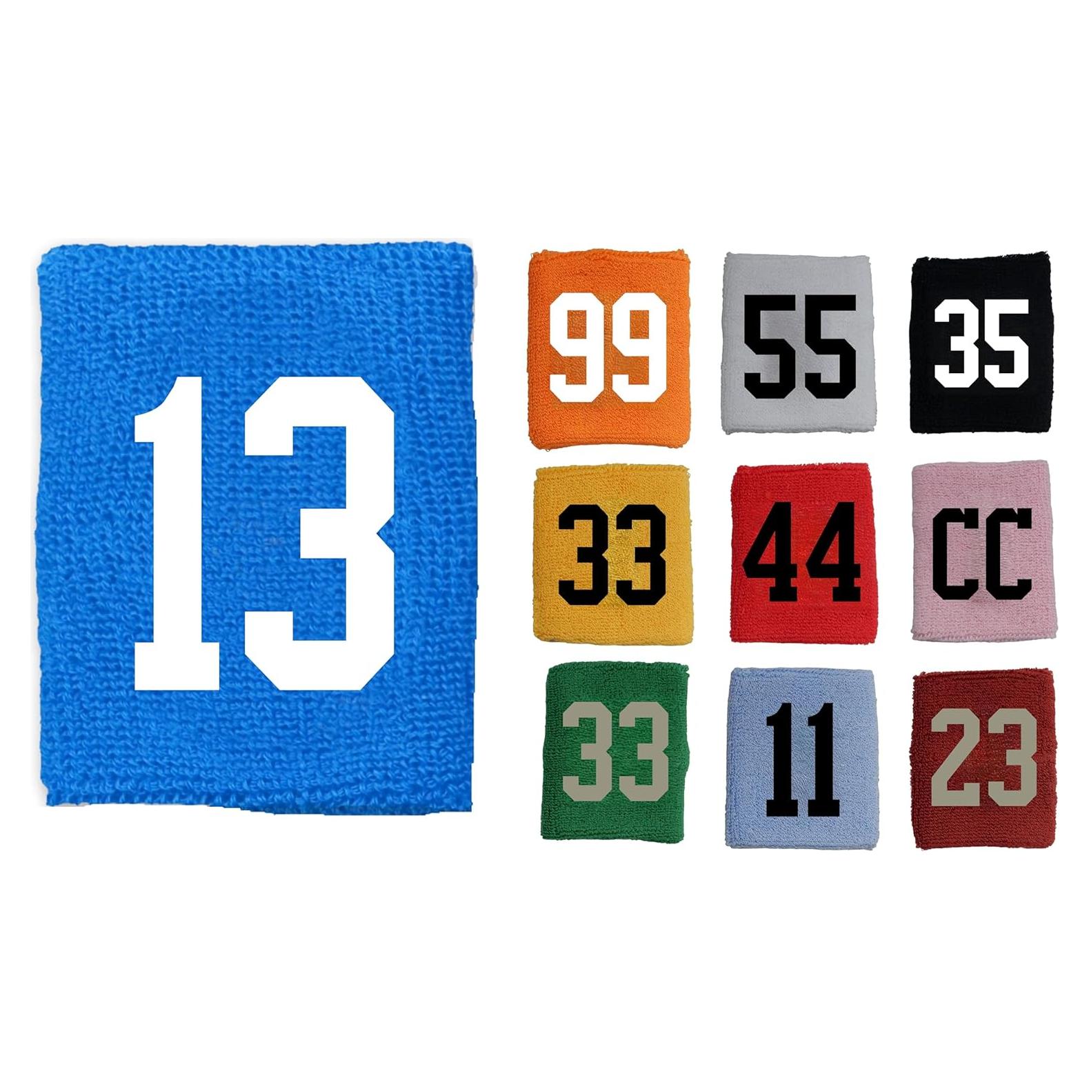 Muñequera Sports Farm 3.5" (8.9 cm) con Número Personalizado