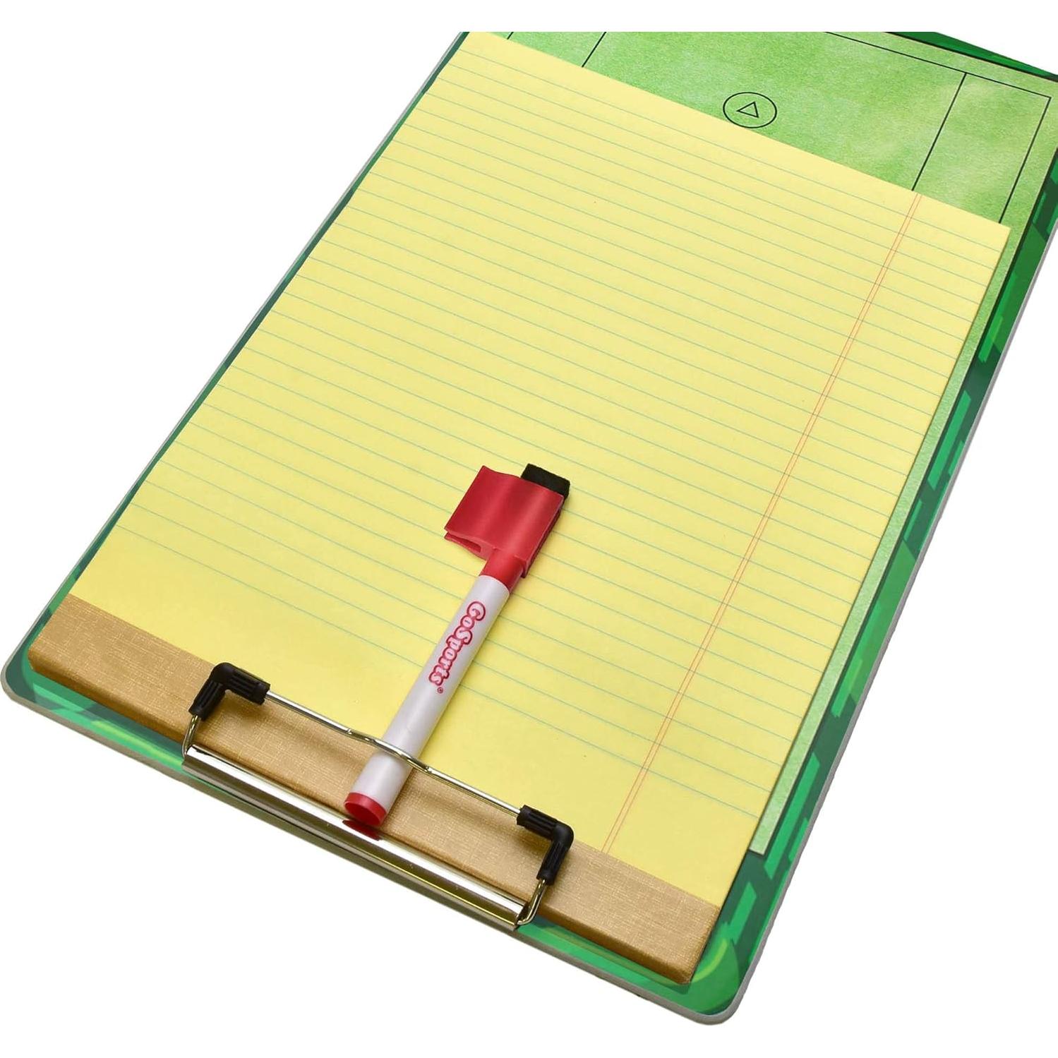 Tablero de Entrenador GoSports Lacrosse Borrado en Seco 40.6x24.1cm