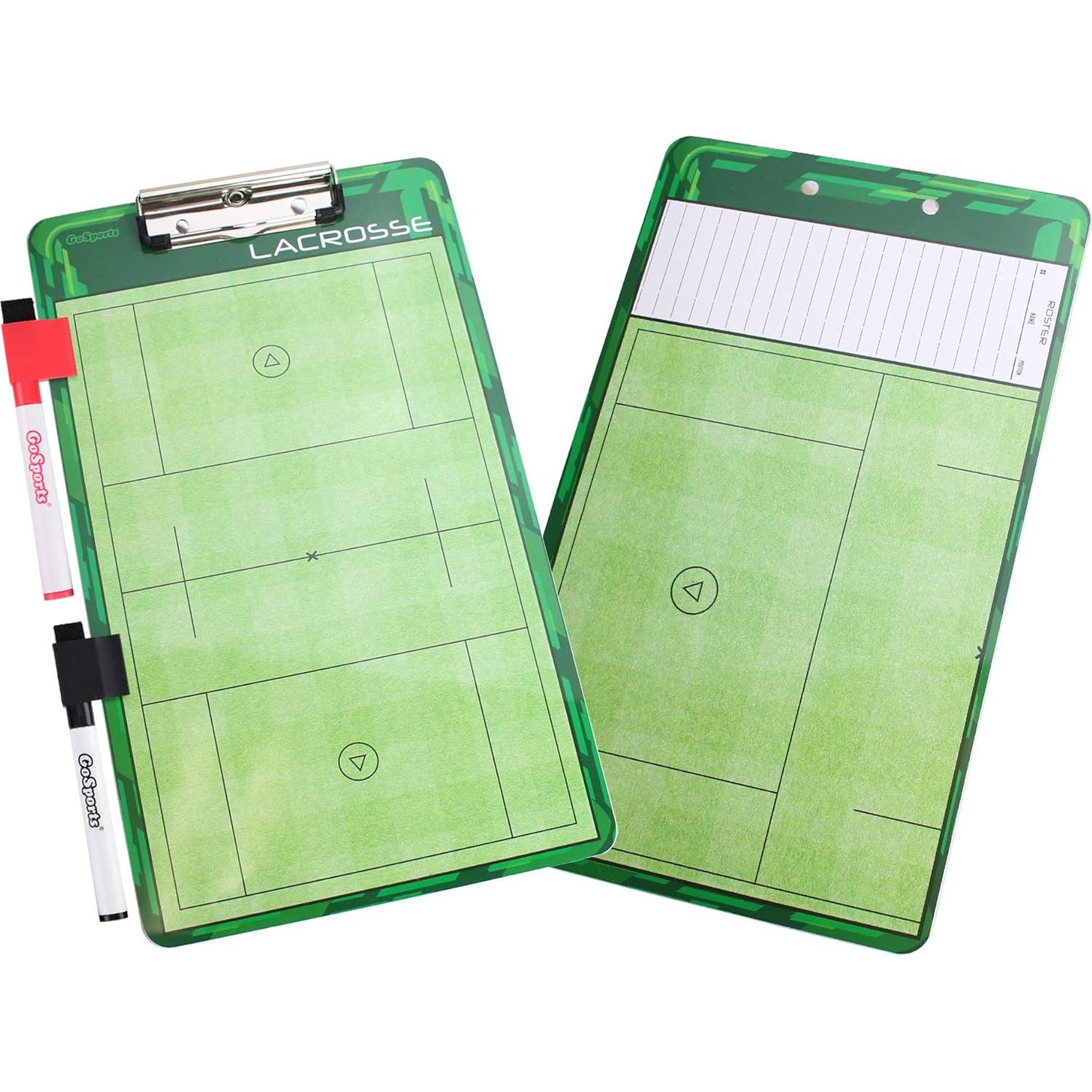 Tablero de Entrenador GoSports Lacrosse Borrado en Seco 40.6x24.1cm