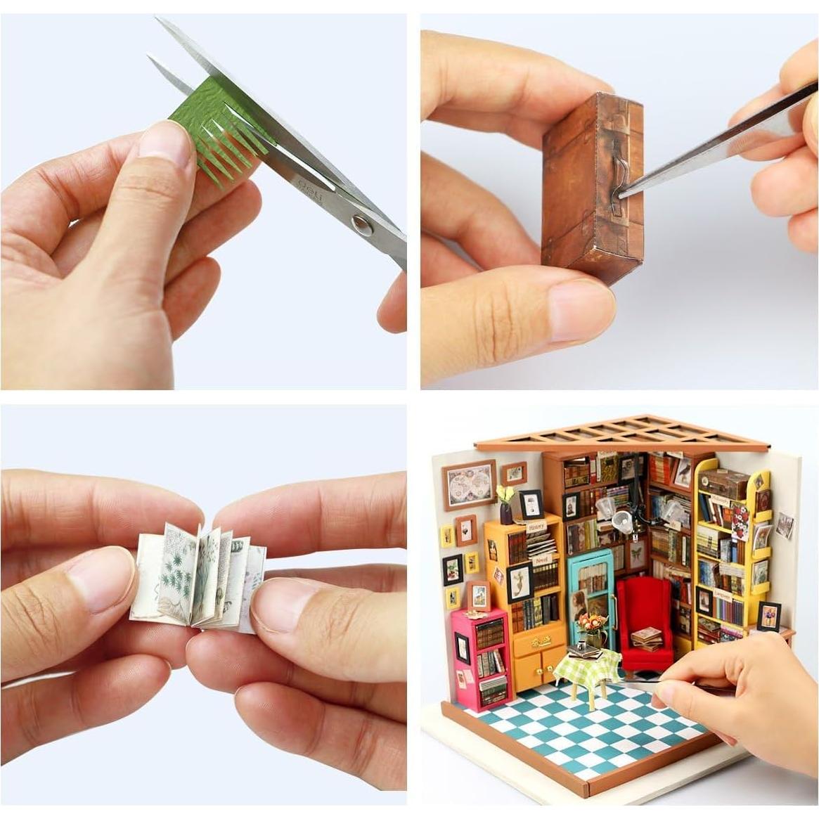 Rolife Kit Casa Miniatura DIY 221 Piezas Estudio de Sam