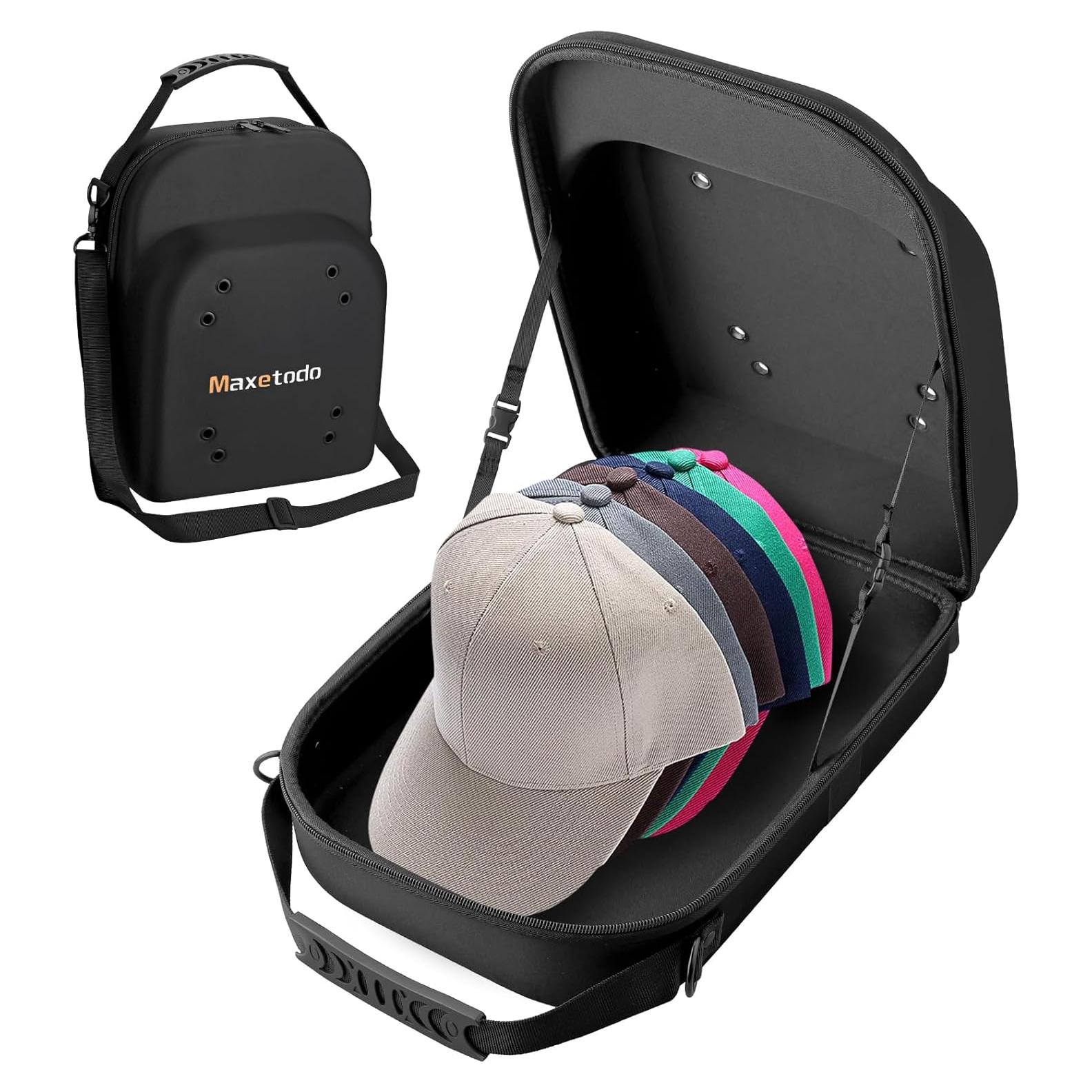 Bolsa de Almacenamiento para Sombreros Maxetodo - Capacidad 6 Gorras
